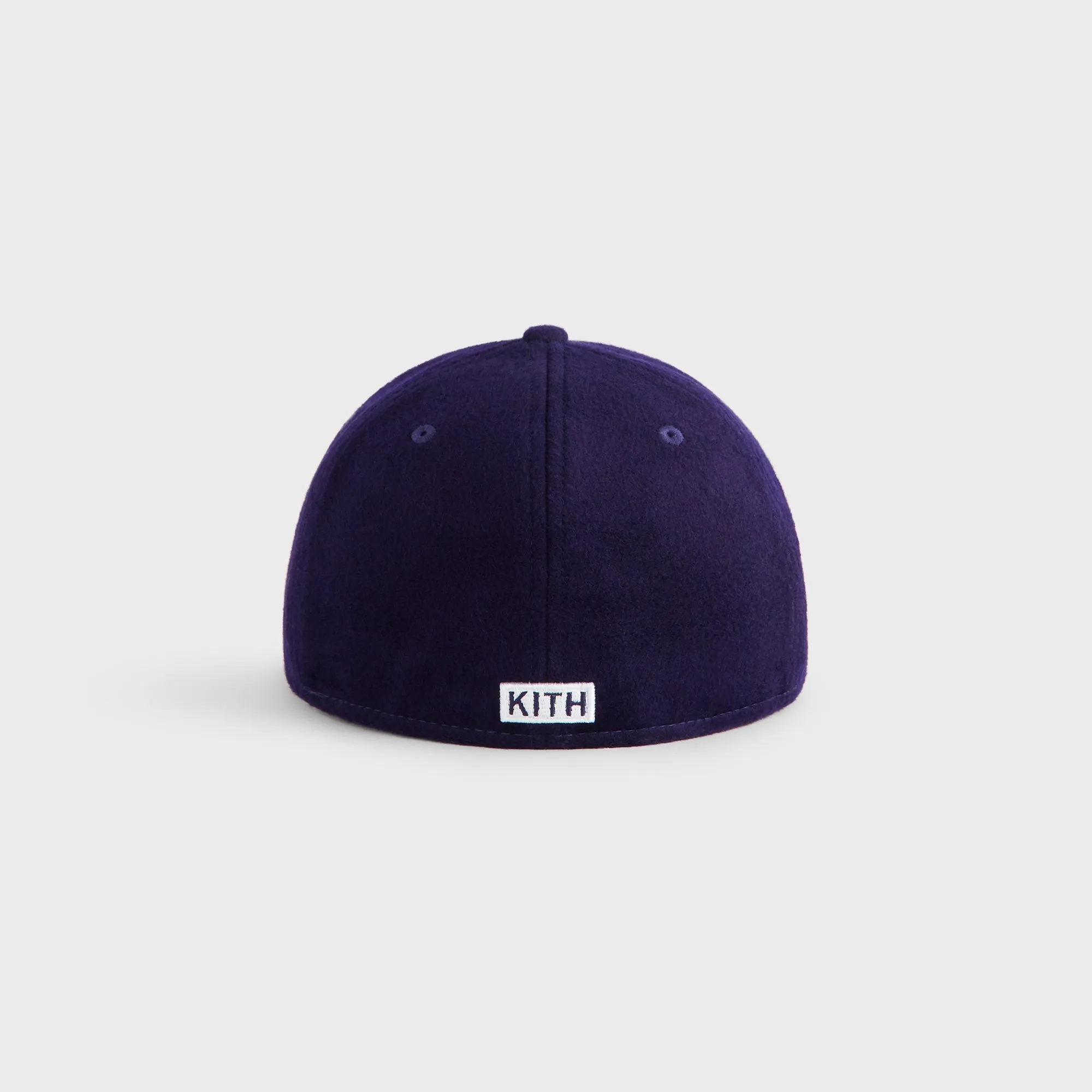 Kith & New Era for the New York Yankees Melton Wool 59FIFTY Low Profile Cap - Nocturnal sold by Kith product image thumbnail 3