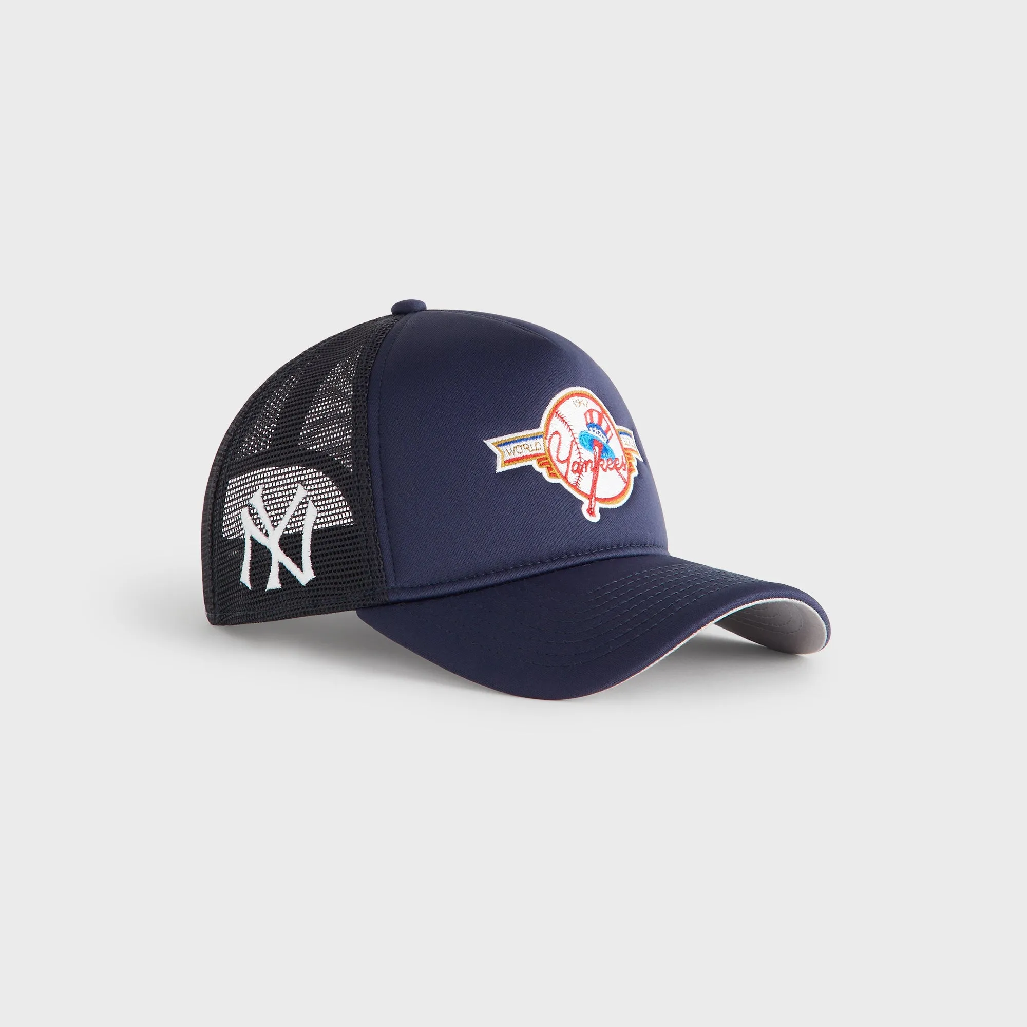 Kith & New Era for the New York Yankees Top Hat 9FORTY A Frame Trucker Snapback - Nocturnal sold by Kith product image thumbnail 4