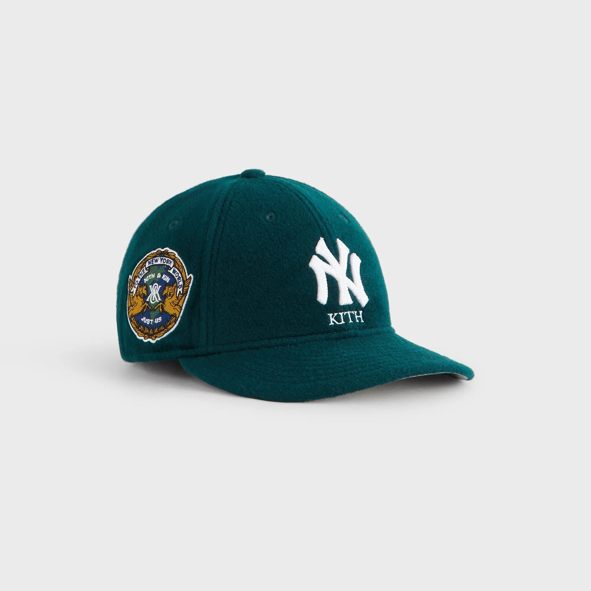 Kith & New Era for the New York Yankees Melton Wool 59FIFTY Low Profile Cap - Stadium sold by Kith product image thumbnail 4