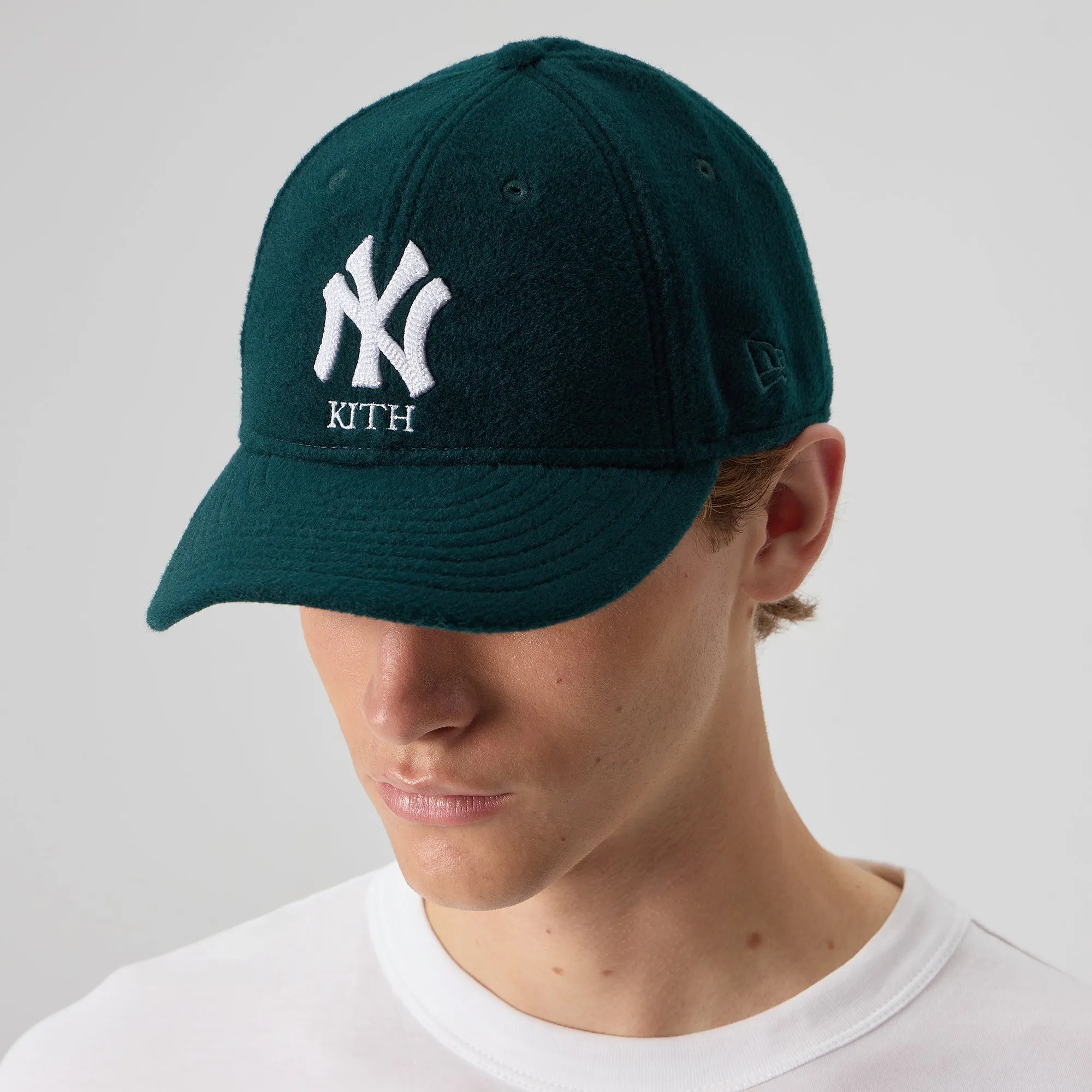 Kith & New Era for the New York Yankees Melton Wool 59FIFTY Low Profile Cap - Stadium sold by Kith product image thumbnail 2