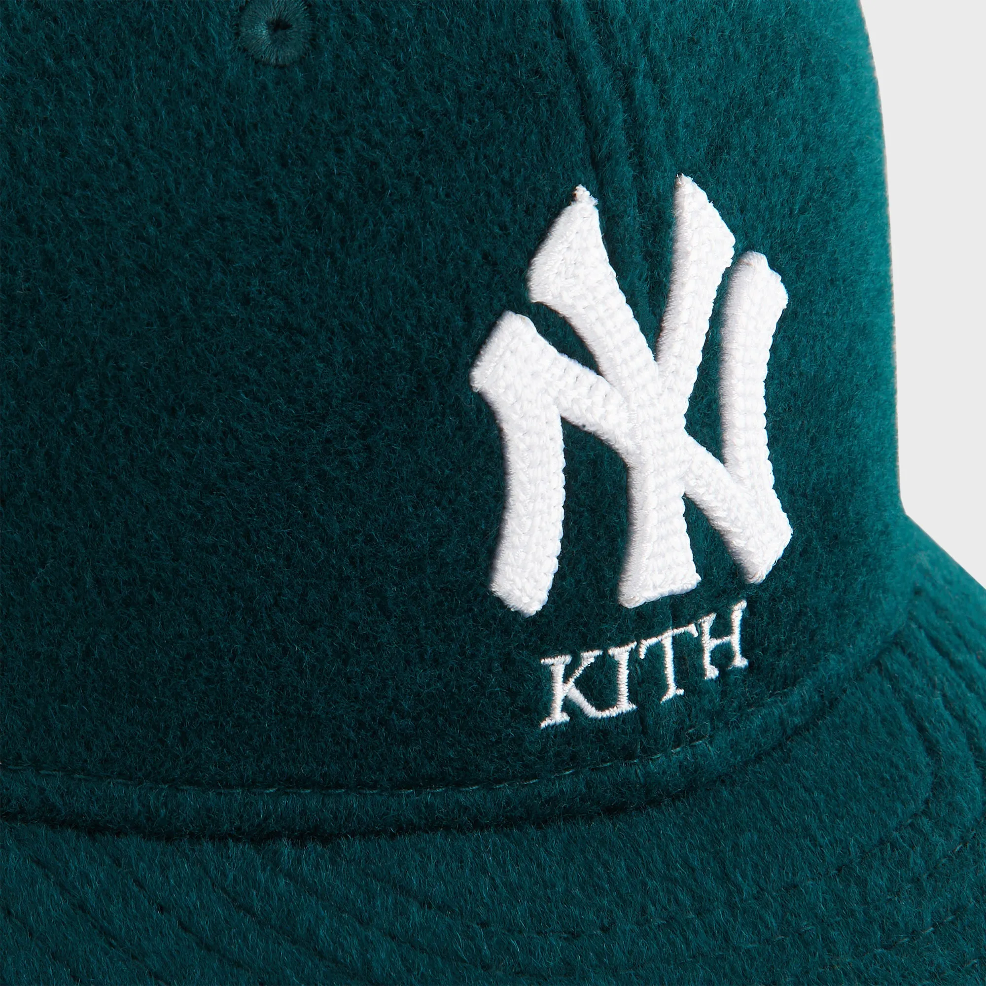 Kith & New Era for the New York Yankees Melton Wool 59FIFTY Low Profile Cap - Stadium sold by Kith product image thumbnail 5