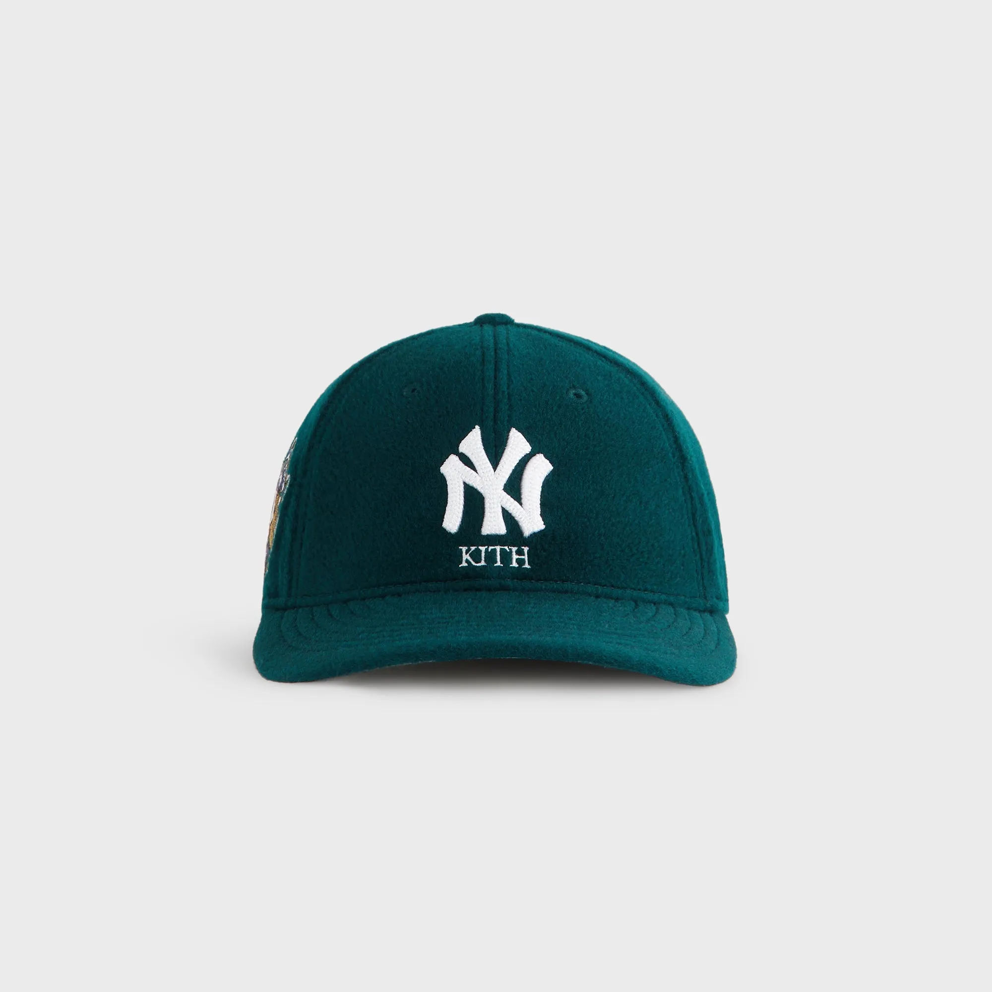 Kith & New Era for the New York Yankees Melton Wool 59FIFTY Low Profile Cap - Stadium sold by Kith