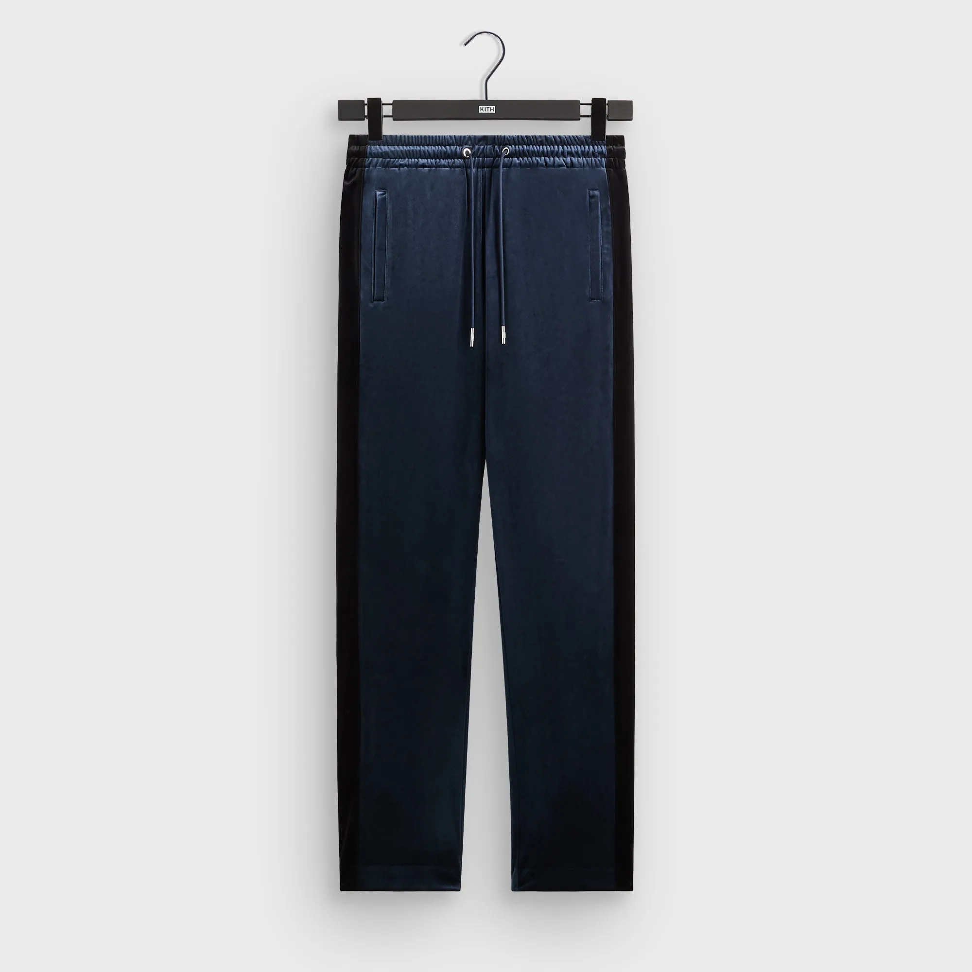 Kith for the New York Yankees Luxe Velour Damon Track Pant - Nocturnal sold by Kith