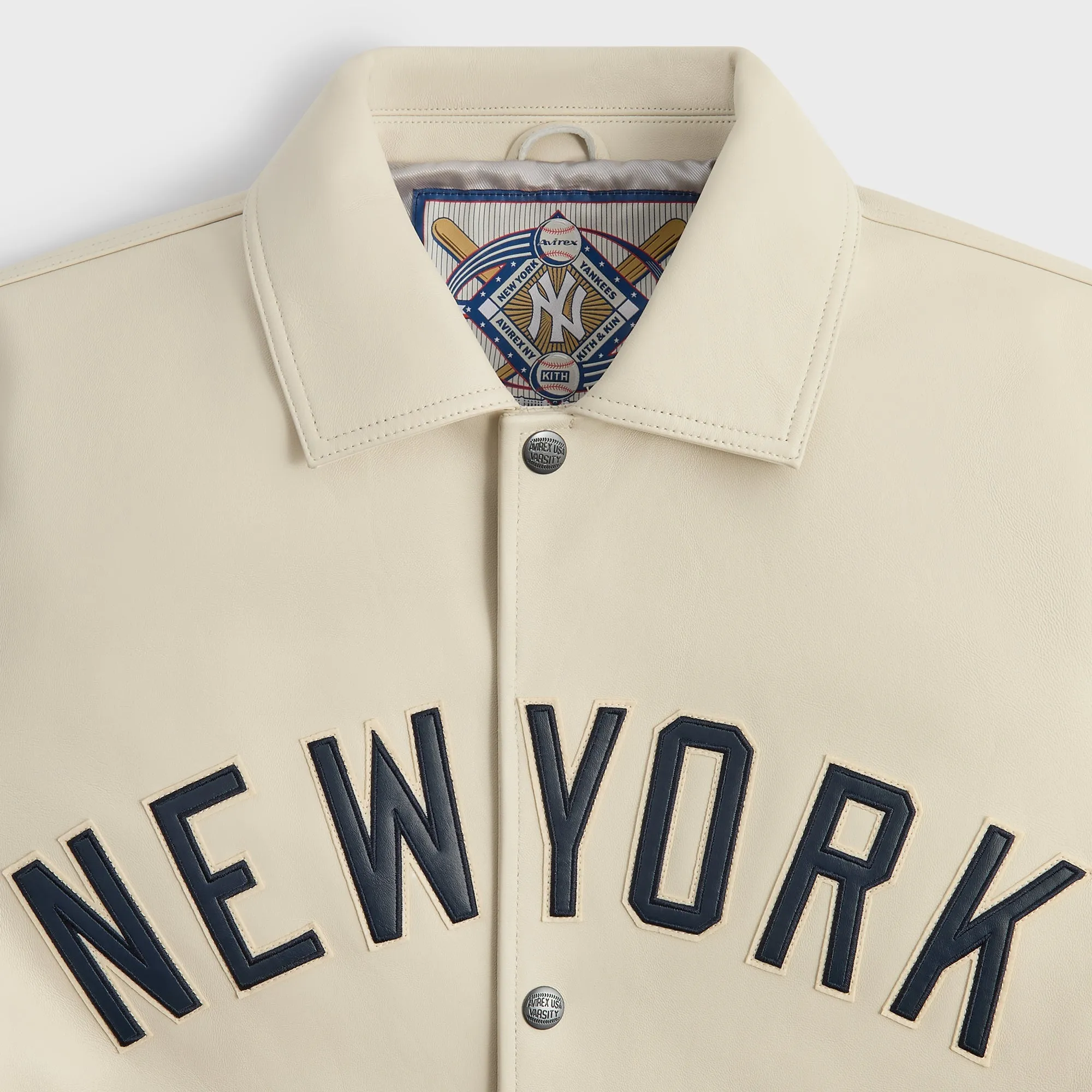 Kith & AVIREX for the New York Yankees Leather Jacket - Article sold by Kith product image thumbnail 5