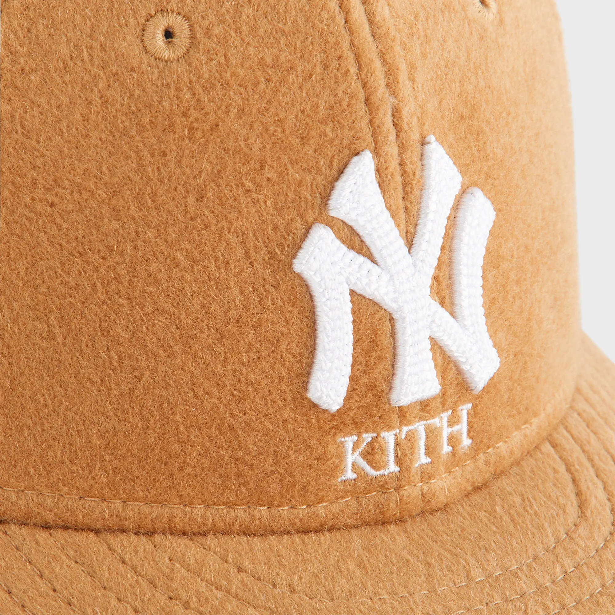 Kith & New Era for the New York Yankees Melton Wool 59FIFTY Low Profile Cap - Loft sold by Kith product image thumbnail 5