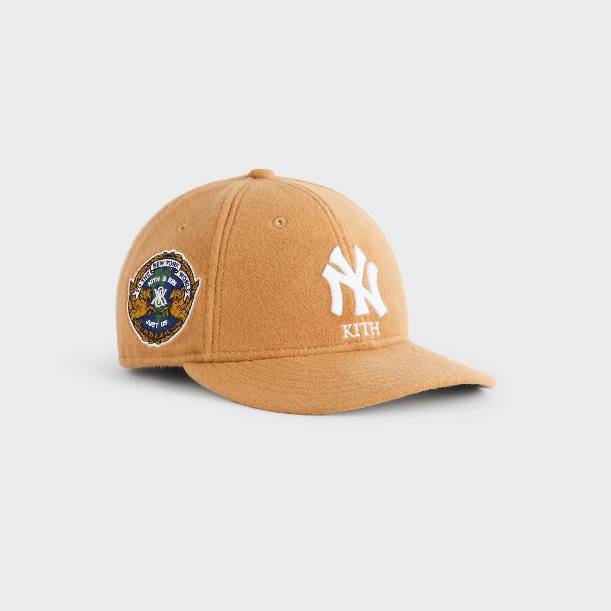 Kith & New Era for the New York Yankees Melton Wool 59FIFTY Low Profile Cap - Loft sold by Kith product image thumbnail 4