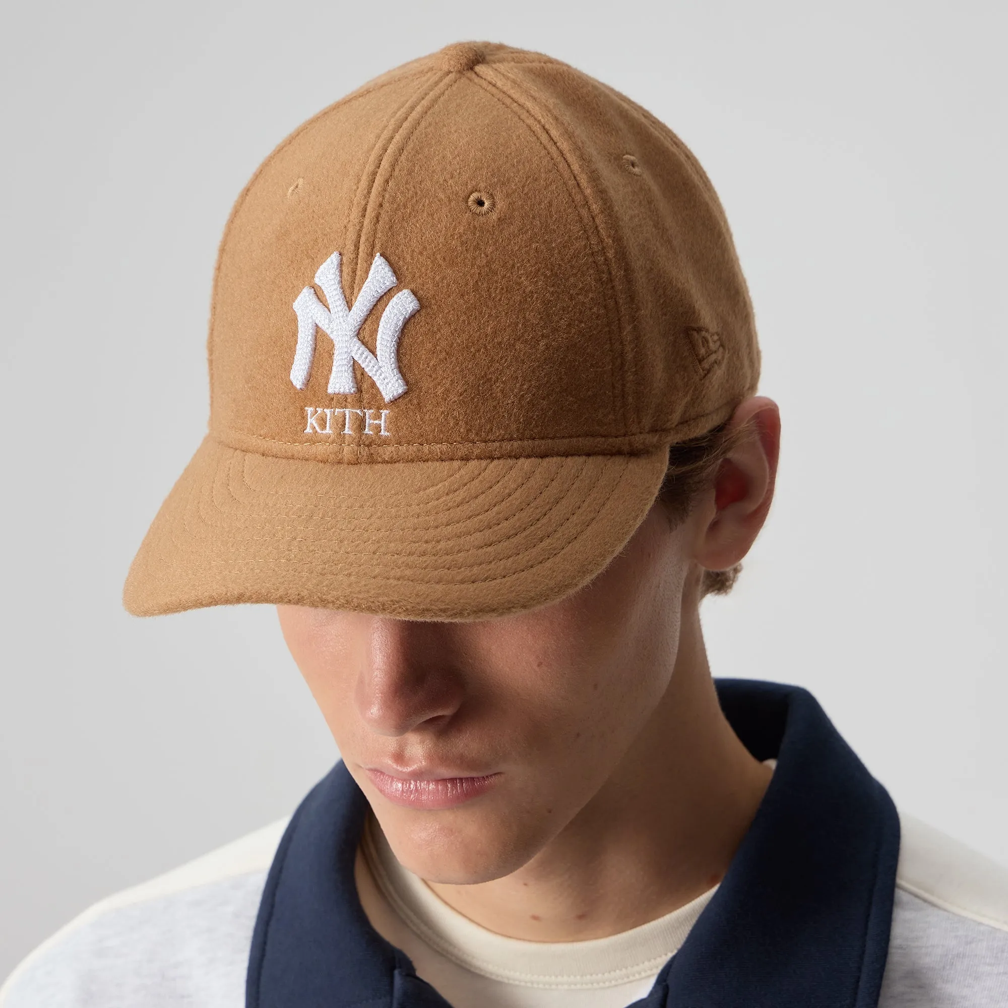 Kith & New Era for the New York Yankees Melton Wool 59FIFTY Low Profile Cap - Loft sold by Kith product image thumbnail 2