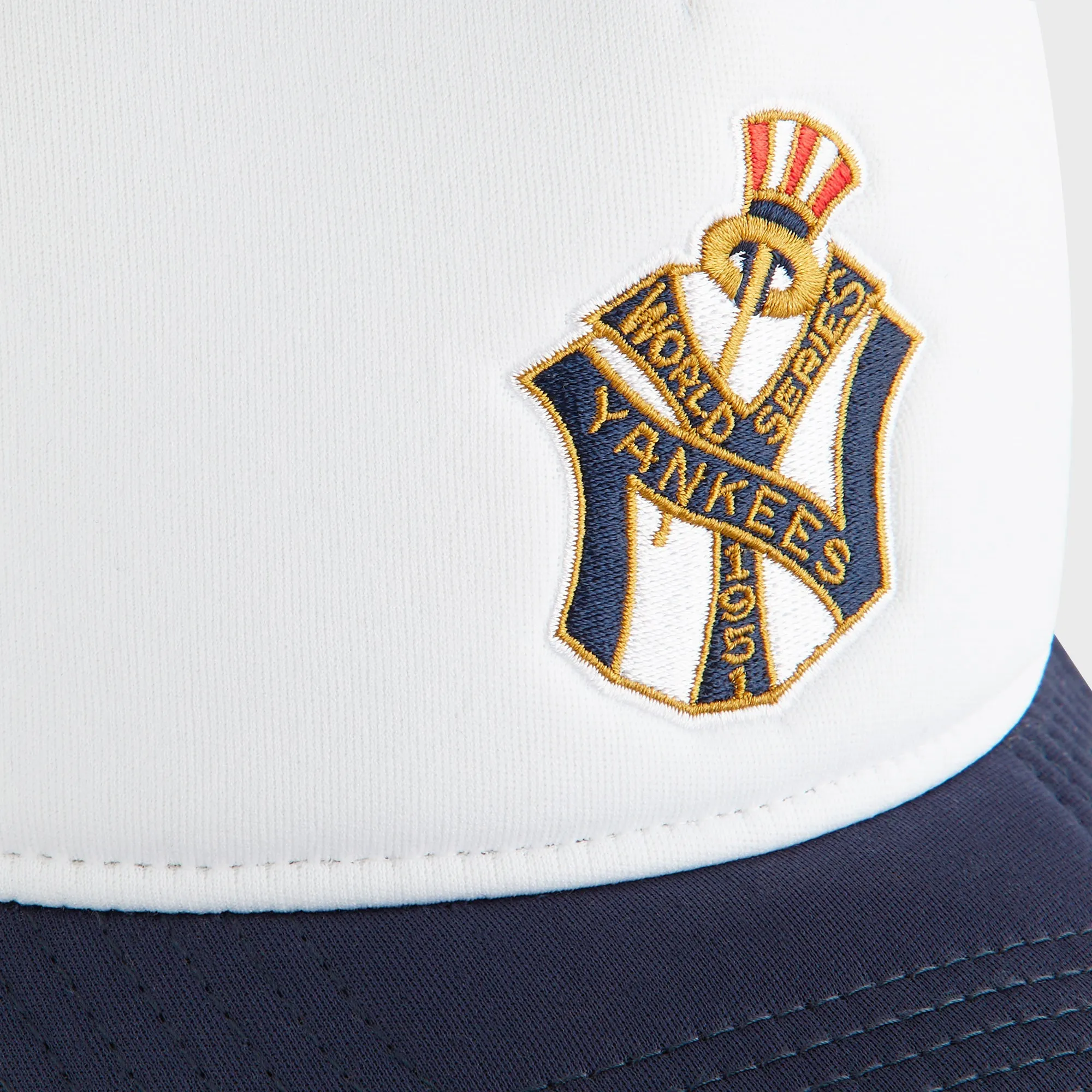 Kith & New Era for the New York Yankees 9FORTY A Frame Trucker Snapback - Nocturnal sold by Kith product image thumbnail 5