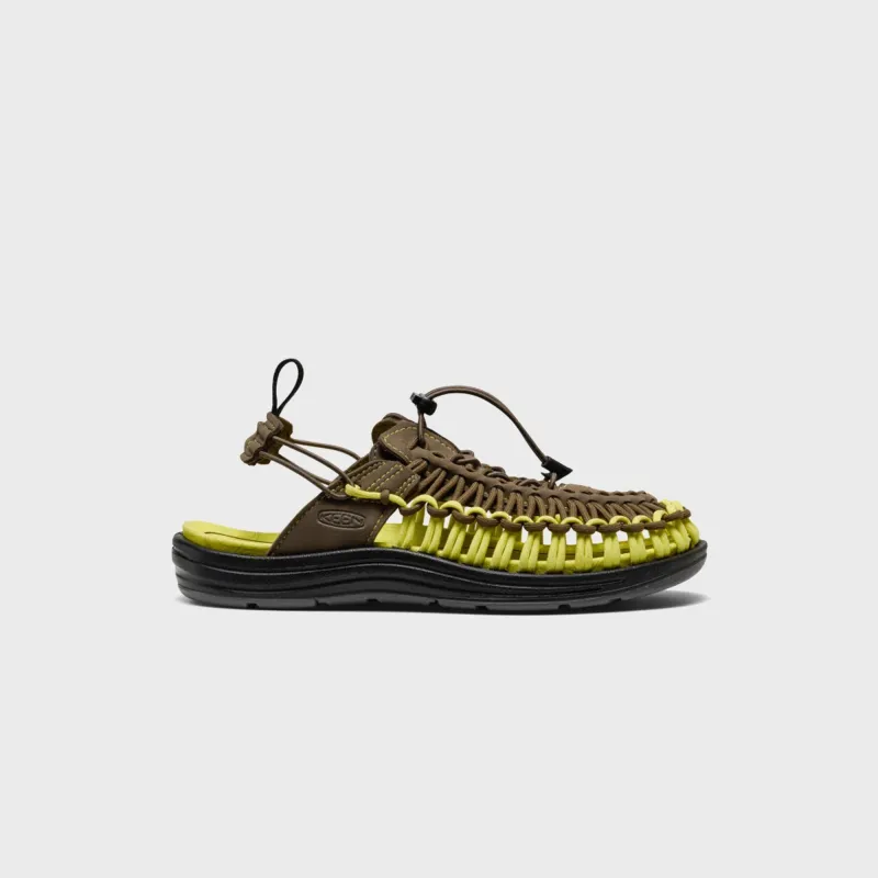 KEEN x Metalwood Studio UNEEK II Convertible - Limeade sold by Kith