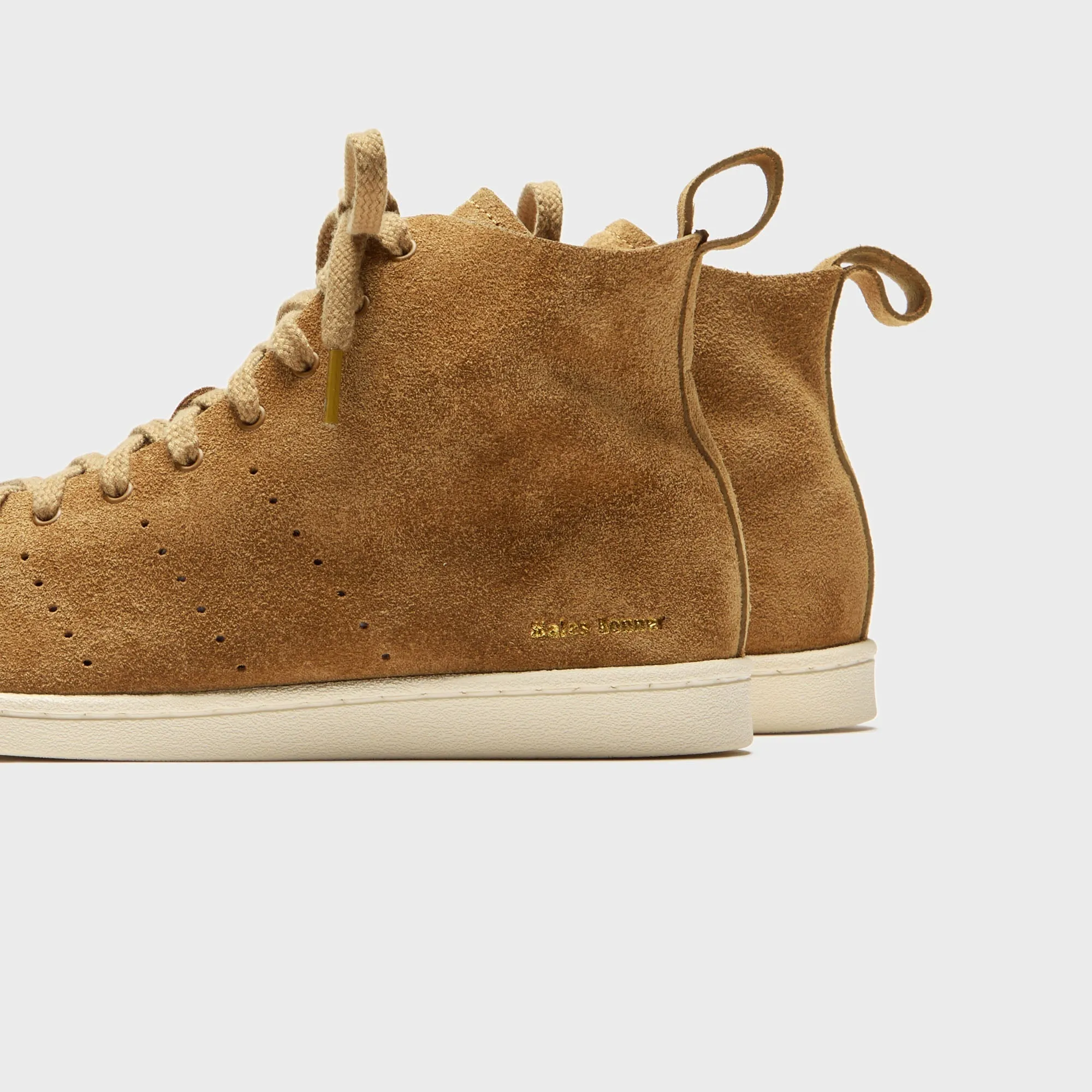 adidas x Wales Bonner Superstar High - Brown / White sold by Kith product image thumbnail 3