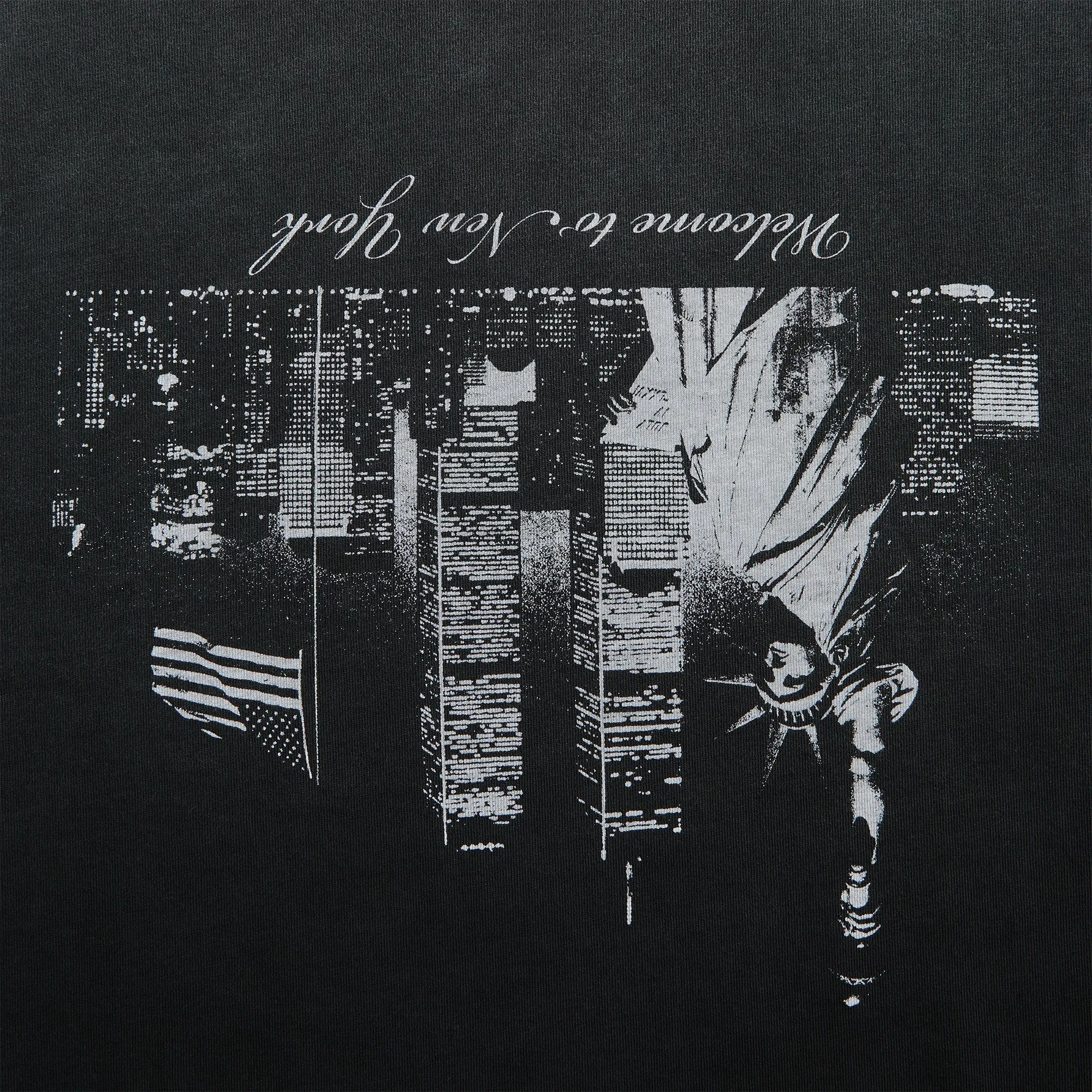 Willy Chavarria Welcome To NY Buffalo Tee - Black sold by Kith product image thumbnail 3