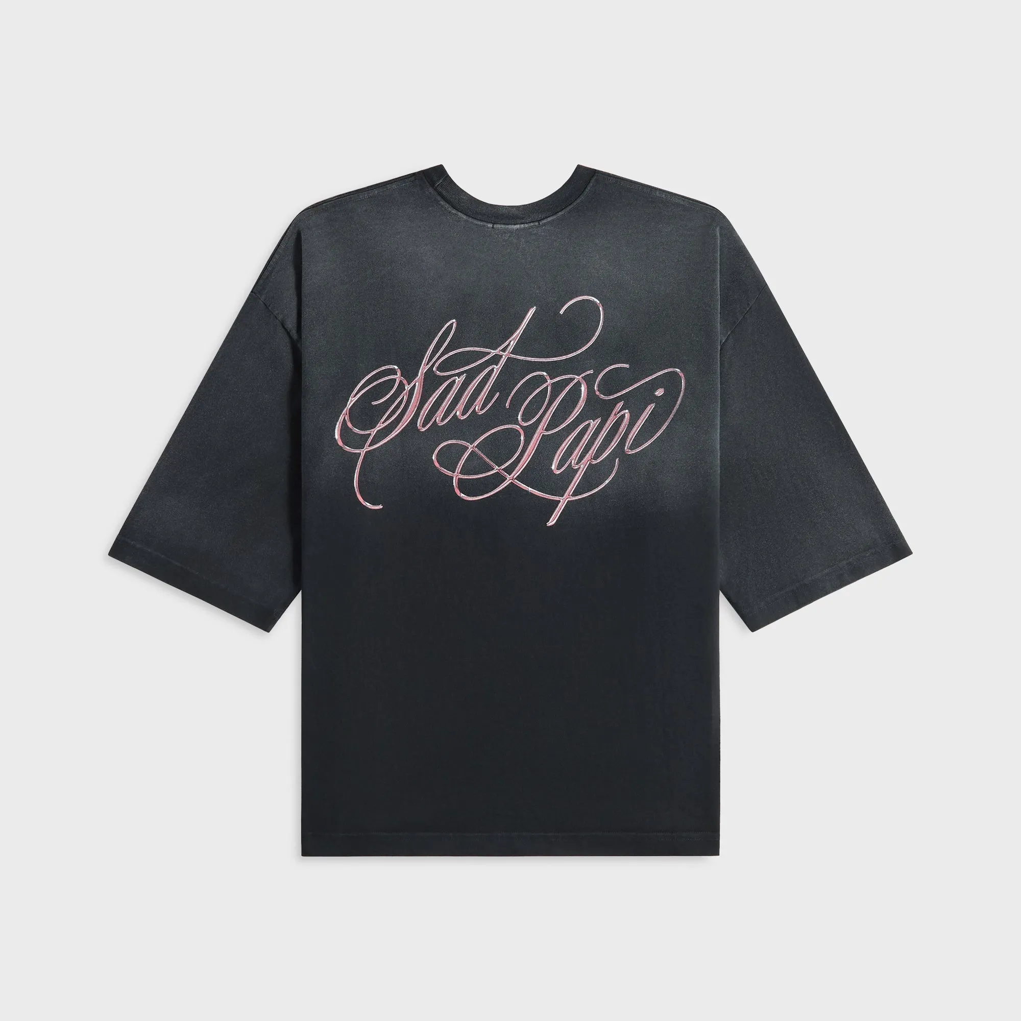 Willy Chavarria Sad Papi Buffalo Tee - Black sold by Kith product image thumbnail 2