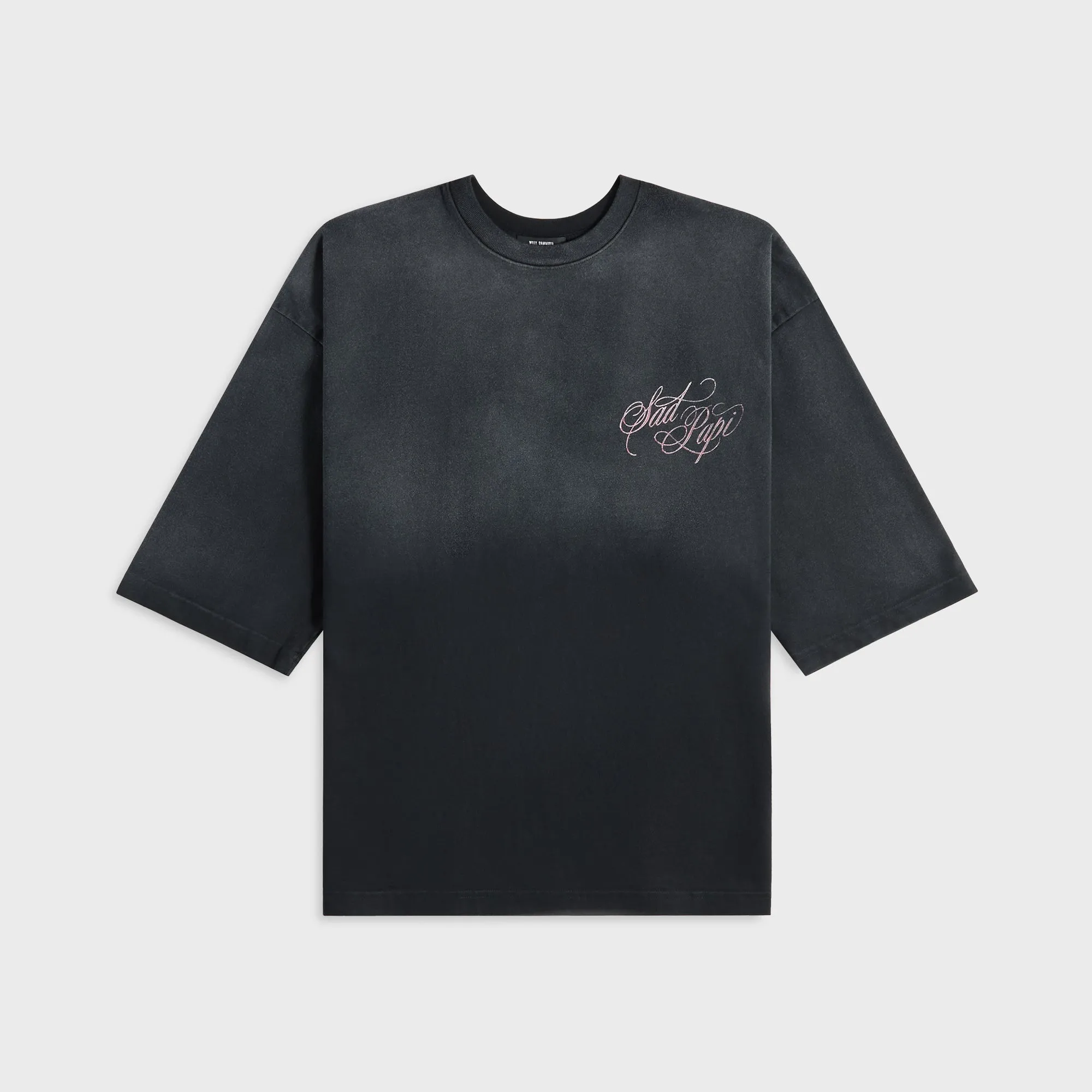 Willy Chavarria Sad Papi Buffalo Tee - Black sold by Kith
