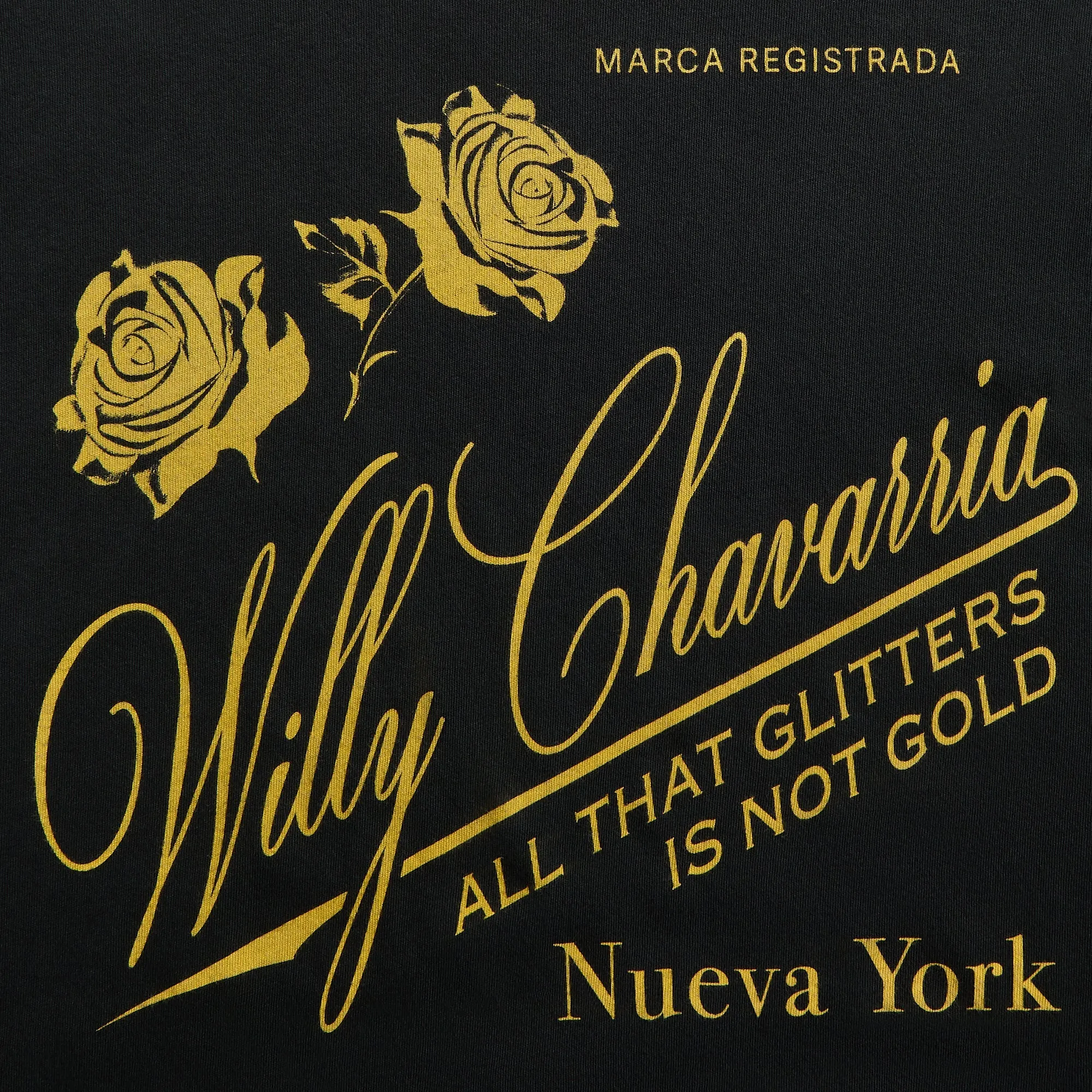 Willy Chavarria Proverb Easy Tee - Black sold by Kith product image thumbnail 3