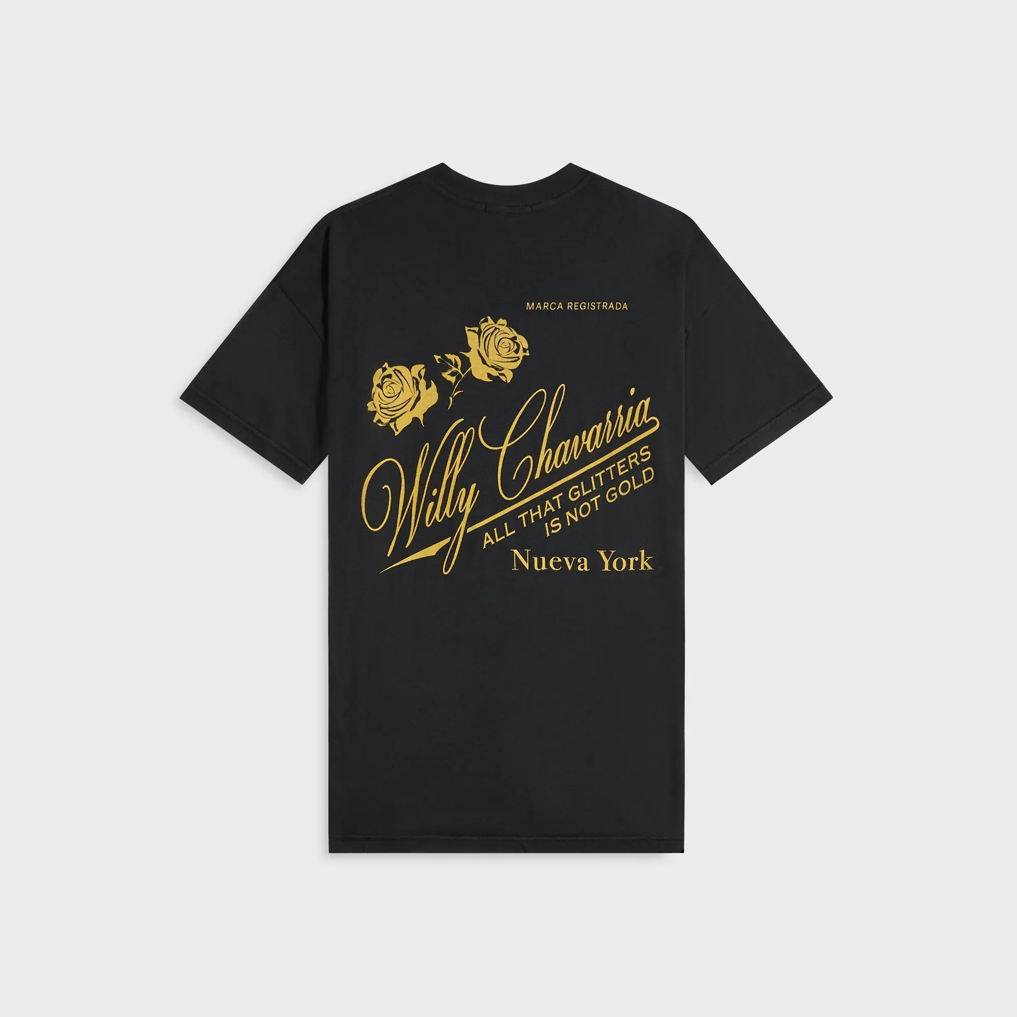 Willy Chavarria Proverb Easy Tee - Black sold by Kith product image thumbnail 2