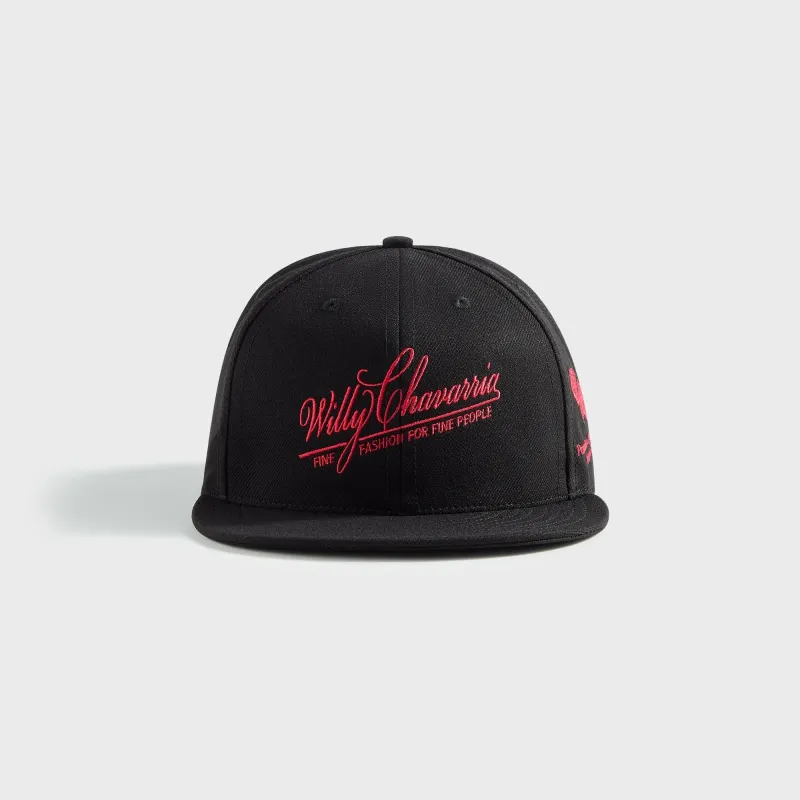 Willy Chavarria Fine Fashion Cap - Black sold by Kith