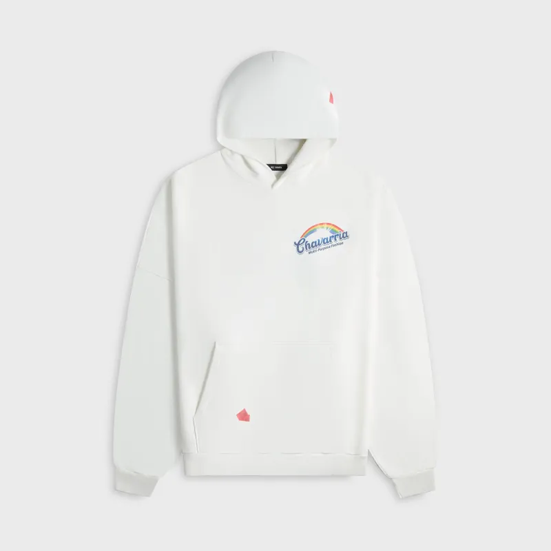 Willy Chavarria Fabuloso Hooligan Hoodie - White sold by Kith