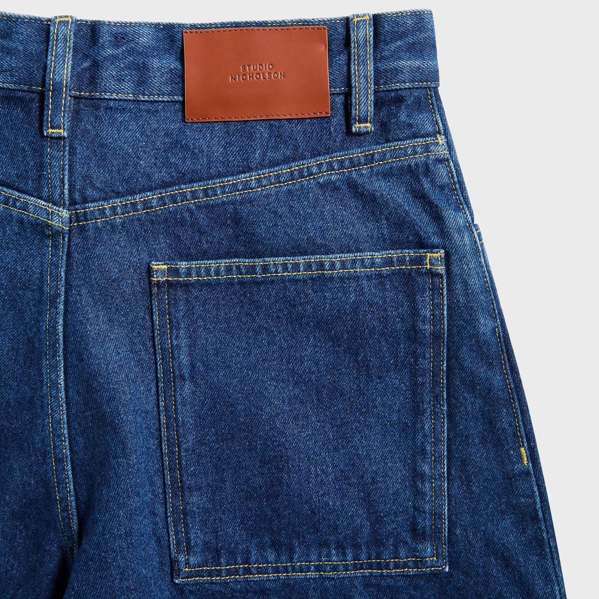 Studio Nicholson Volume Pant - Indigo Wash sold by Kith product image thumbnail 3