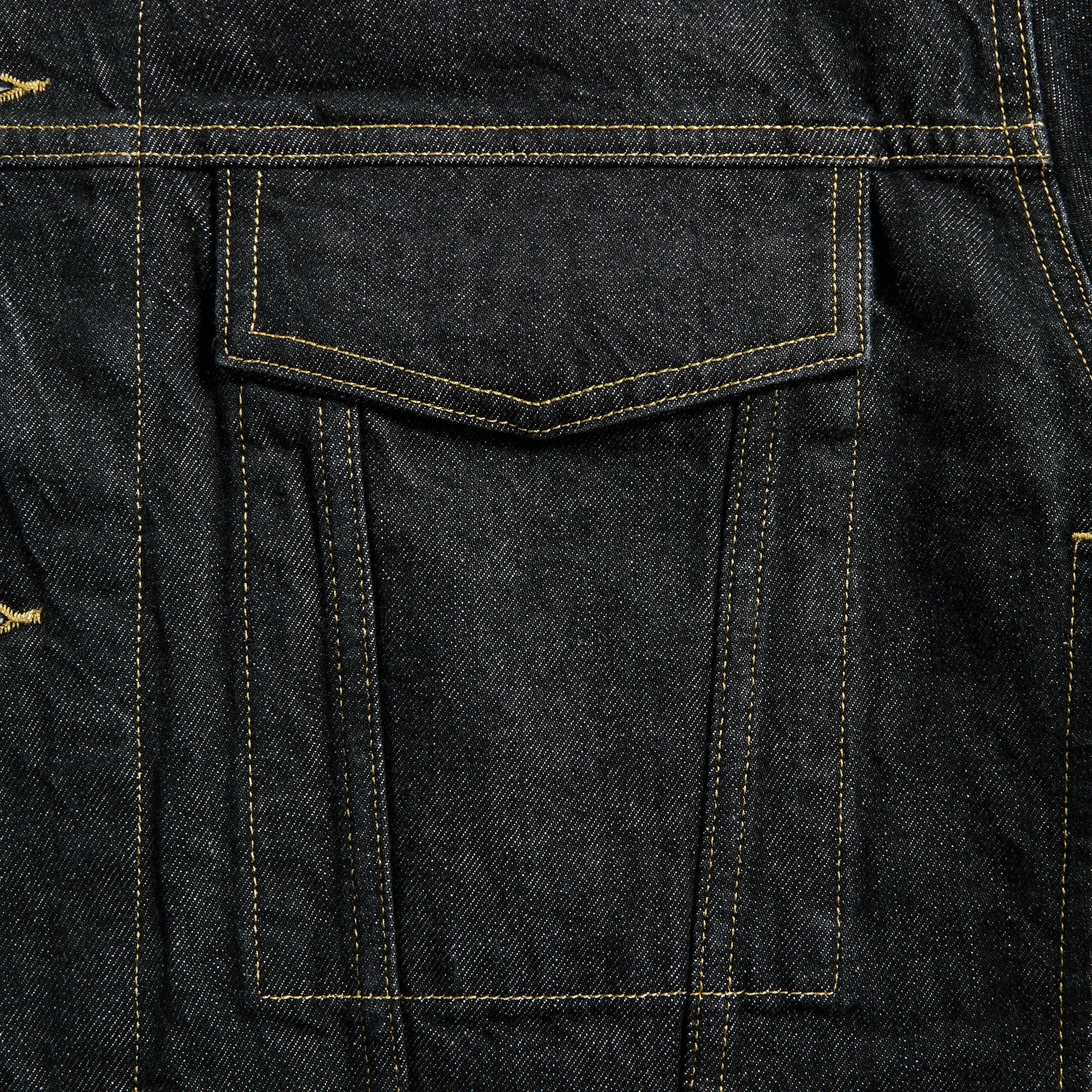 Studio Nicholson Classic Denim Jacket - Black sold by Kith product image thumbnail 3