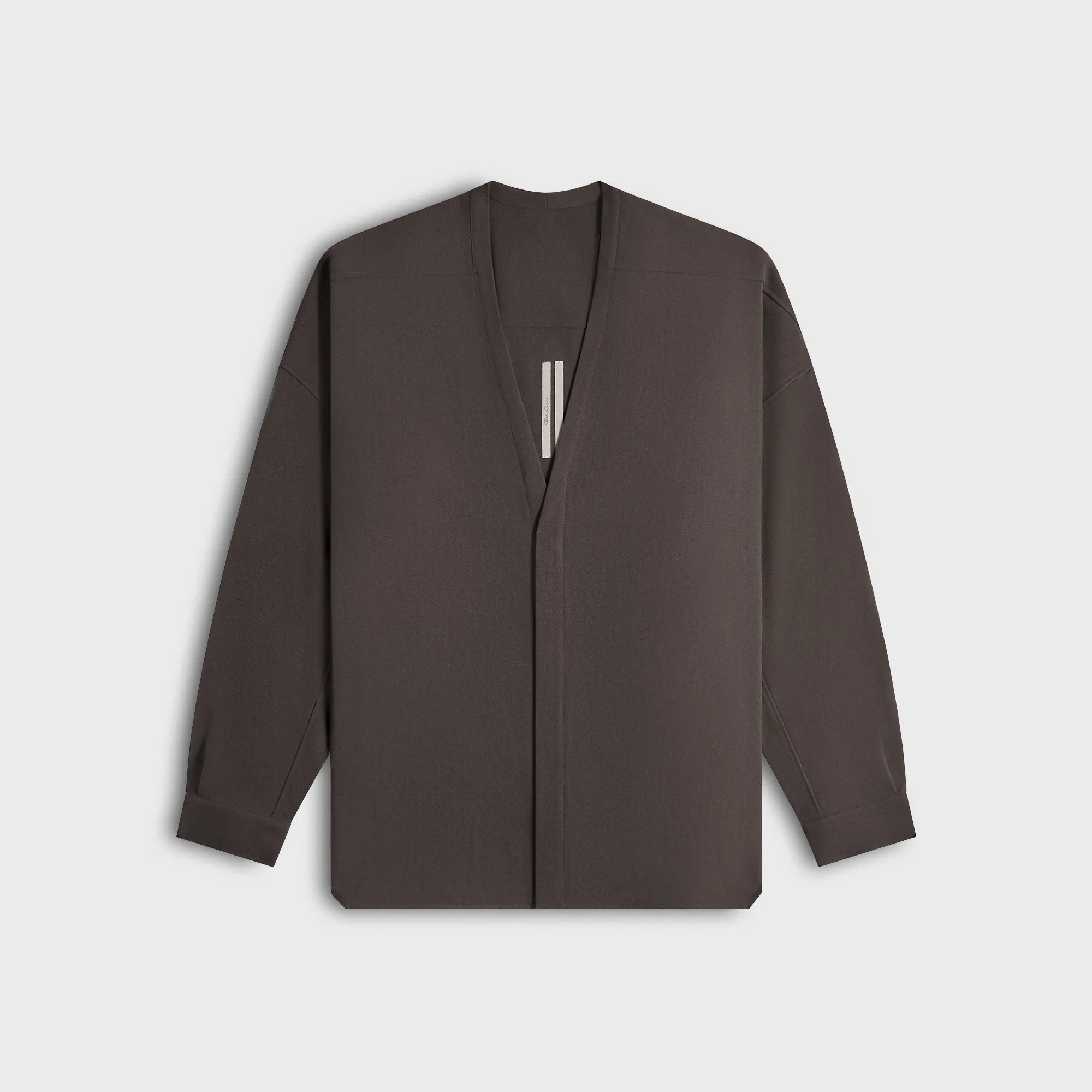 Rick Owens Lido Larry Shirt - Dark Dust sold by Kith