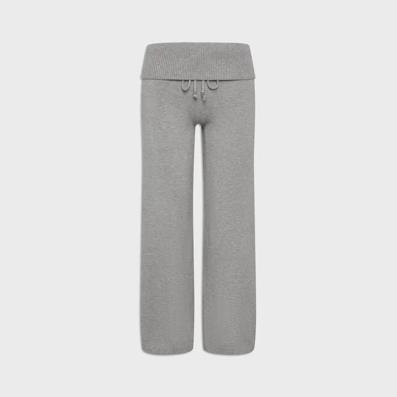Frankies Bikinis Dawson Cloud Knit Pant - Cloud Cover sold by Kith