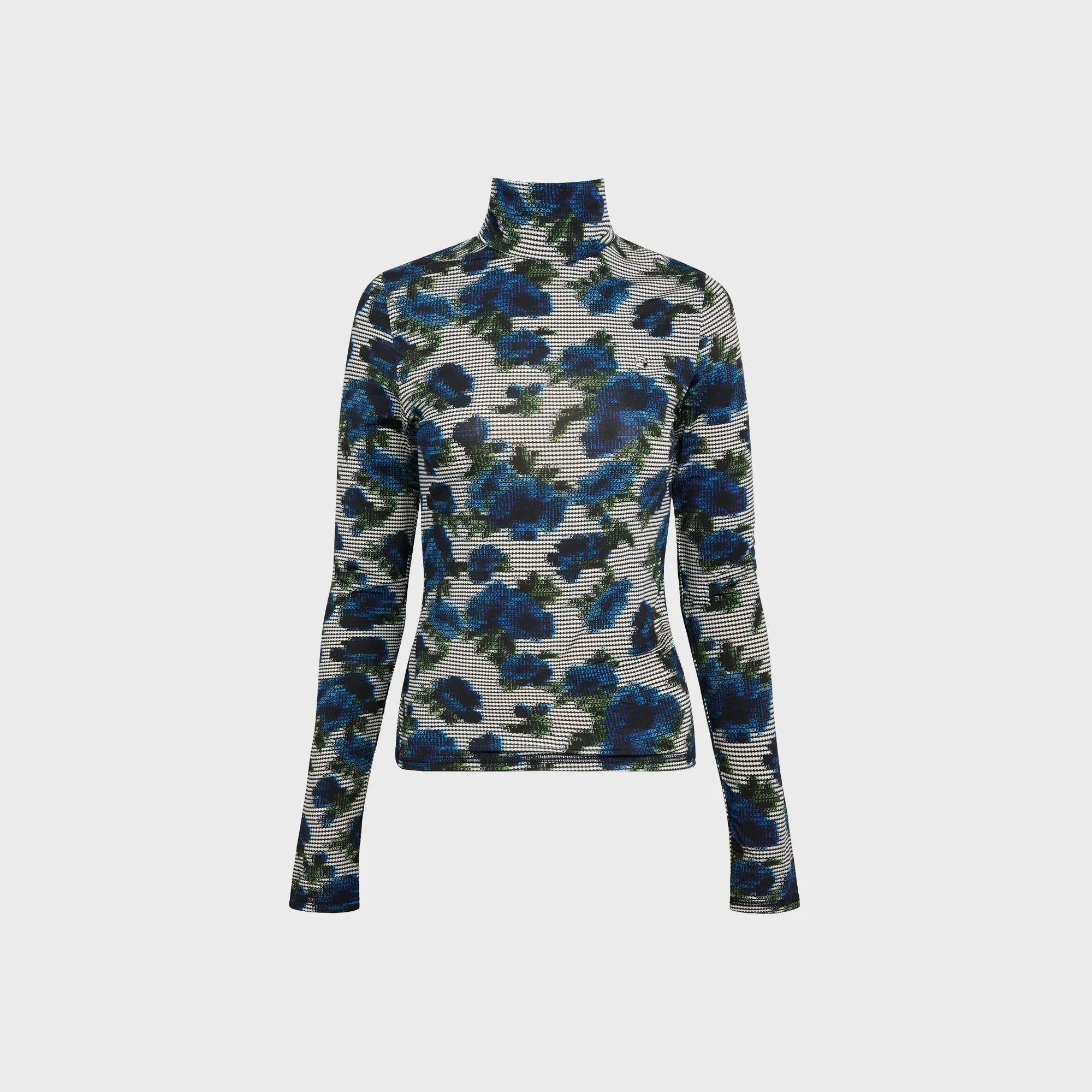 Coperni Second Skin Turtleneck - Blue sold by Kith