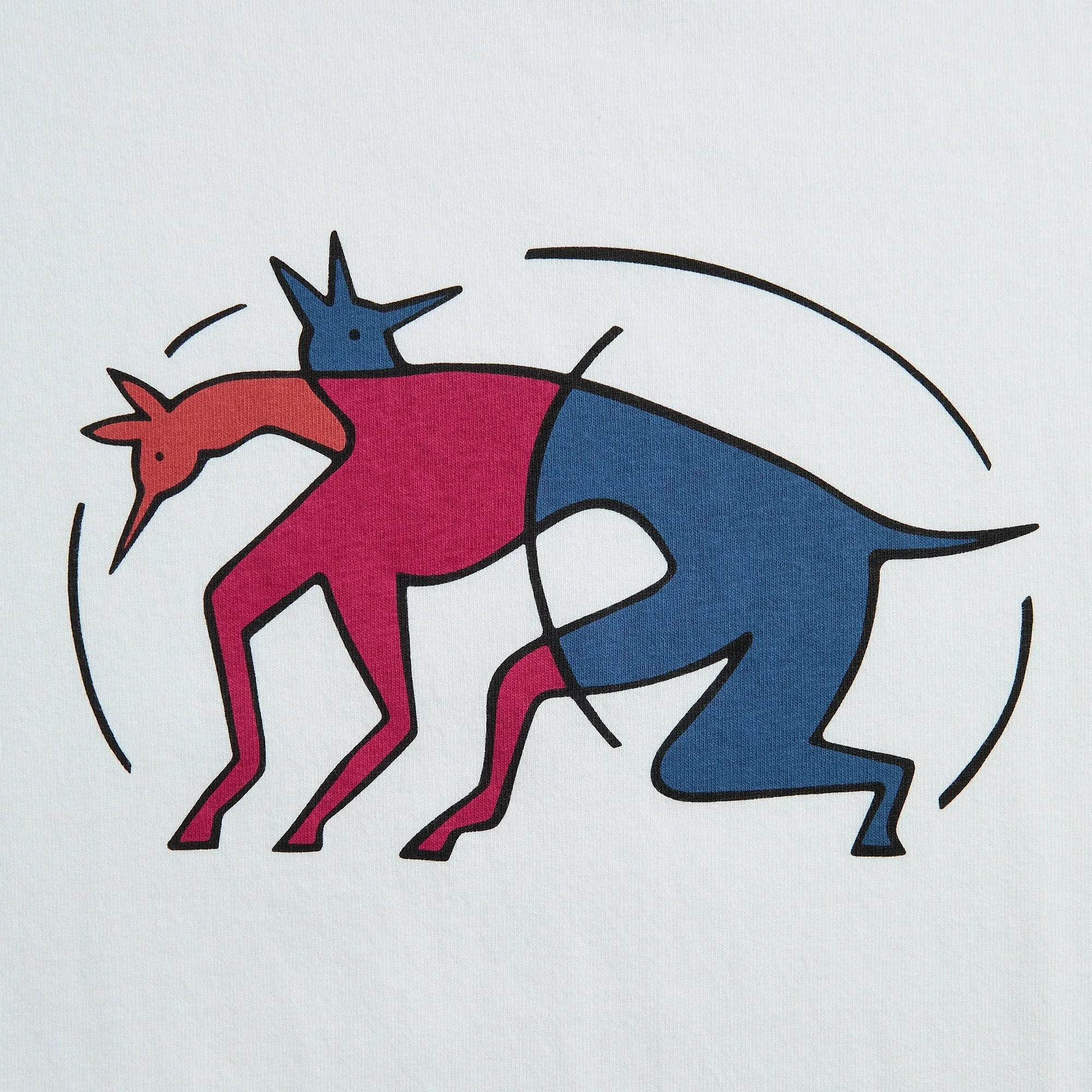 by Parra The Zoomies Tee - White sold by Kith product image thumbnail 3
