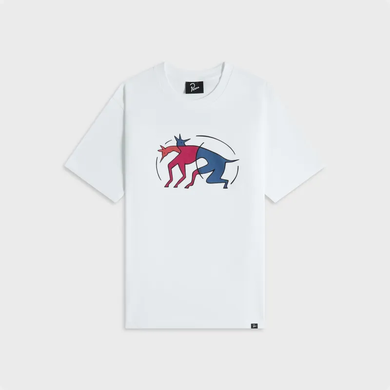 by Parra The Zoomies Tee - White sold by Kith