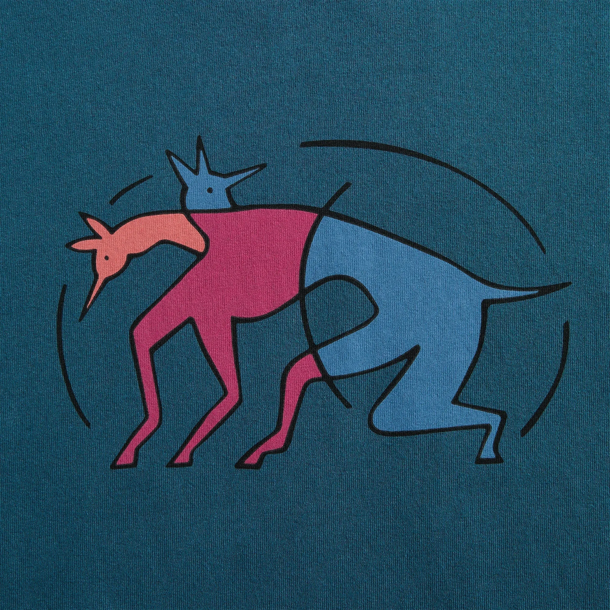 by Parra The Zoomies Tee - Mallard Green sold by Kith product image thumbnail 3