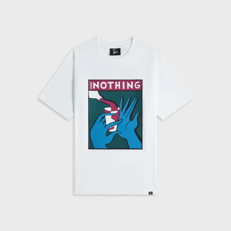 by Parra Super Nothing Tee - White sold by Kith