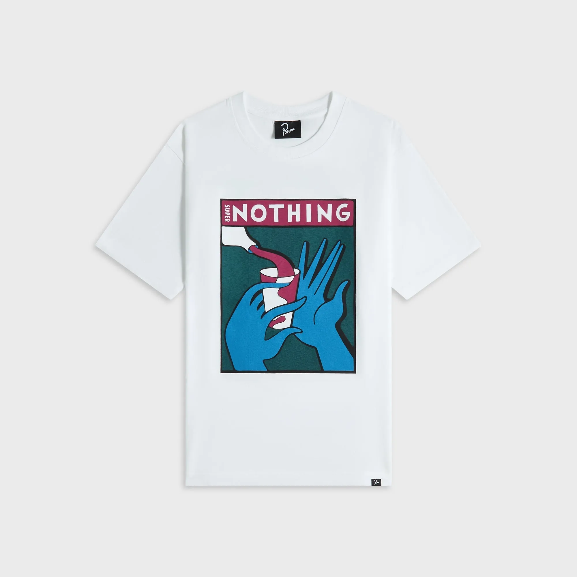 by Parra Super Nothing Tee - White sold by Kith