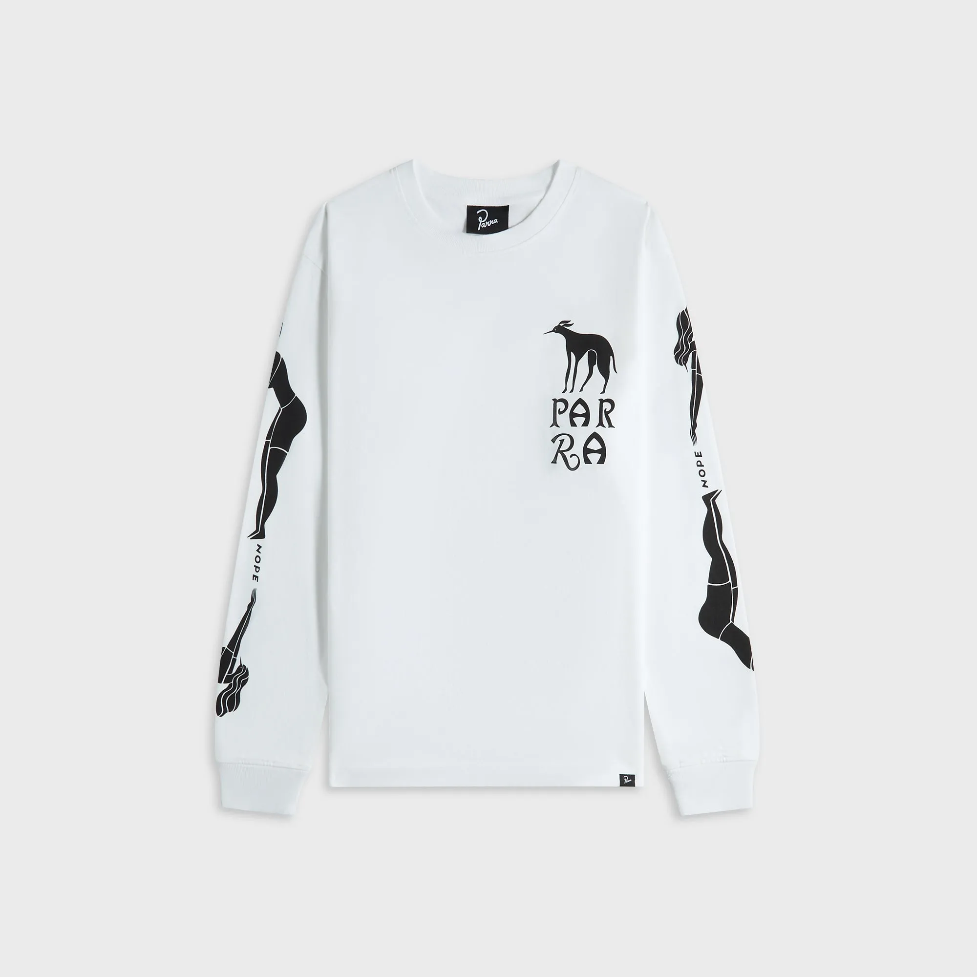 by Parra Dog Training Long Sleeve Tee - White sold by Kith
