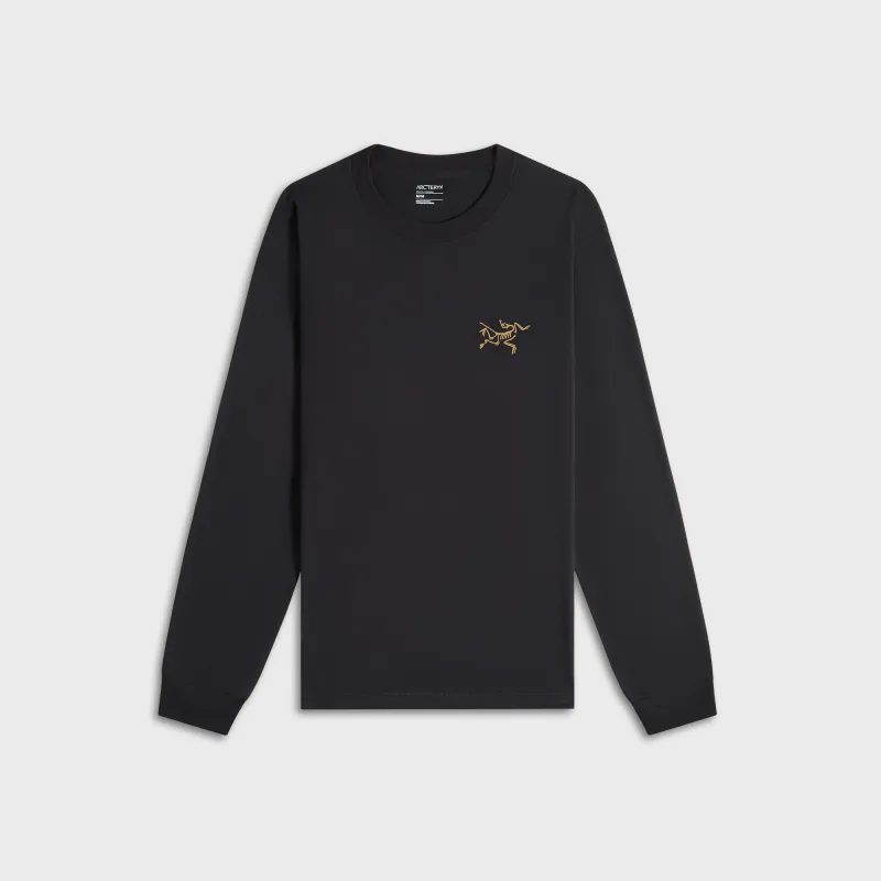 Arc'teryx Kragg Cotton Long Sleeve - 24K Black sold by Kith