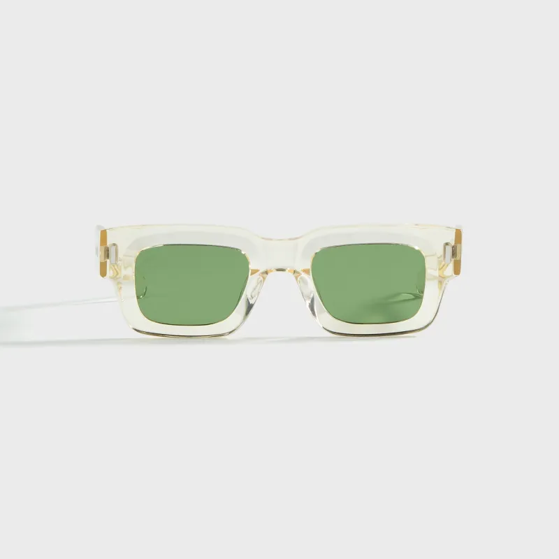AKILA Ares Sunglasses - Lemonade / Green sold by Kith