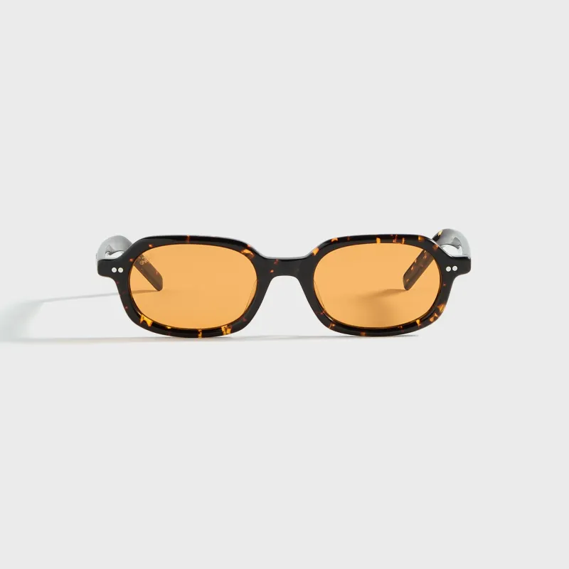 AKILA Psyche Sunglasses - Tokyo Tortoise / Orange sold by Kith