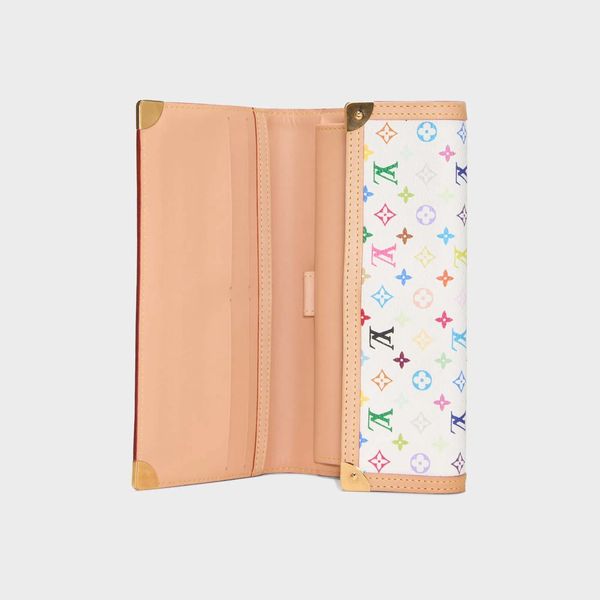 WGACA Louis Vuitton x Takashi Murakami International Wallet - Multi / White sold by Kith product image thumbnail 3