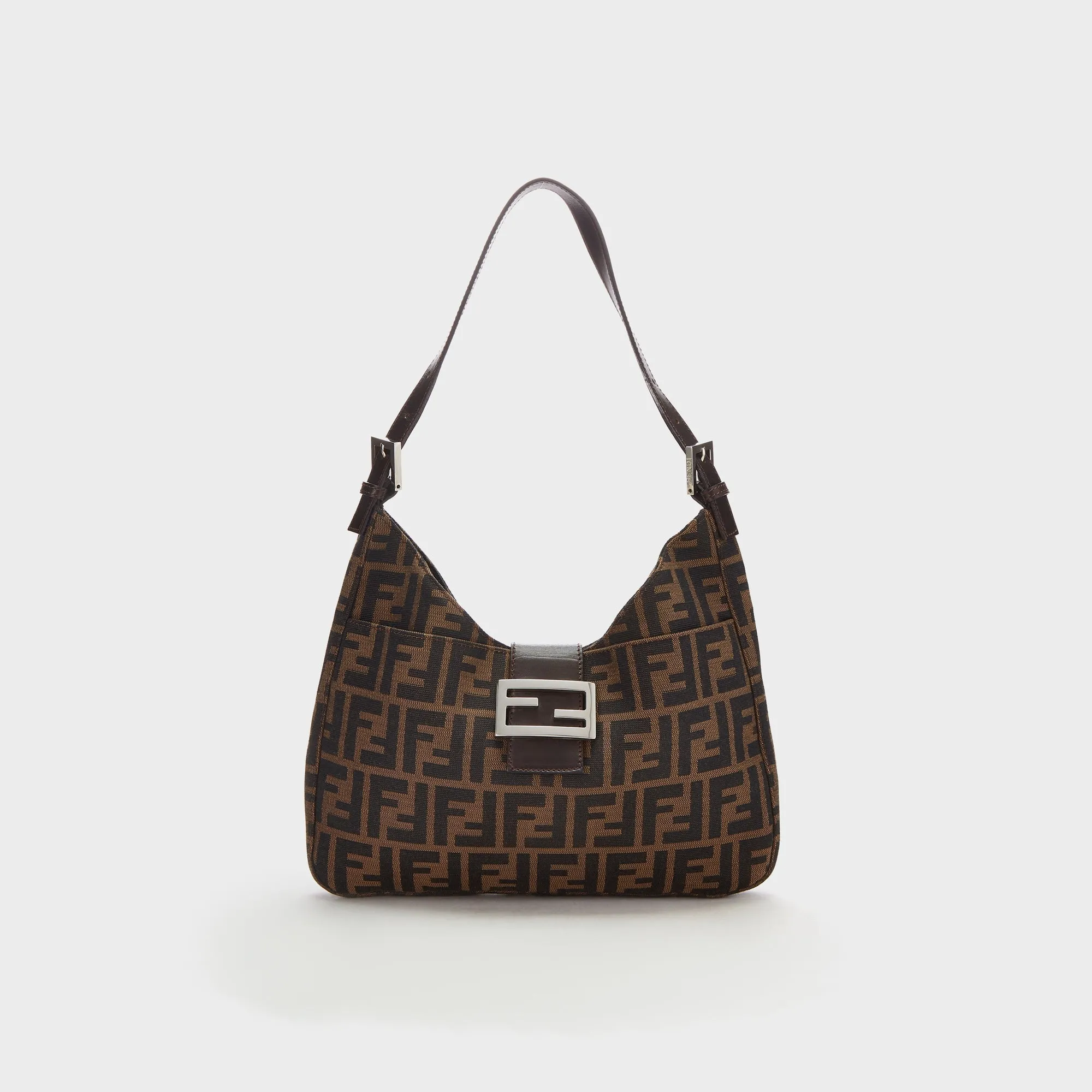 WGACA Fendi Zucca Shoulder - Brown sold by Kith