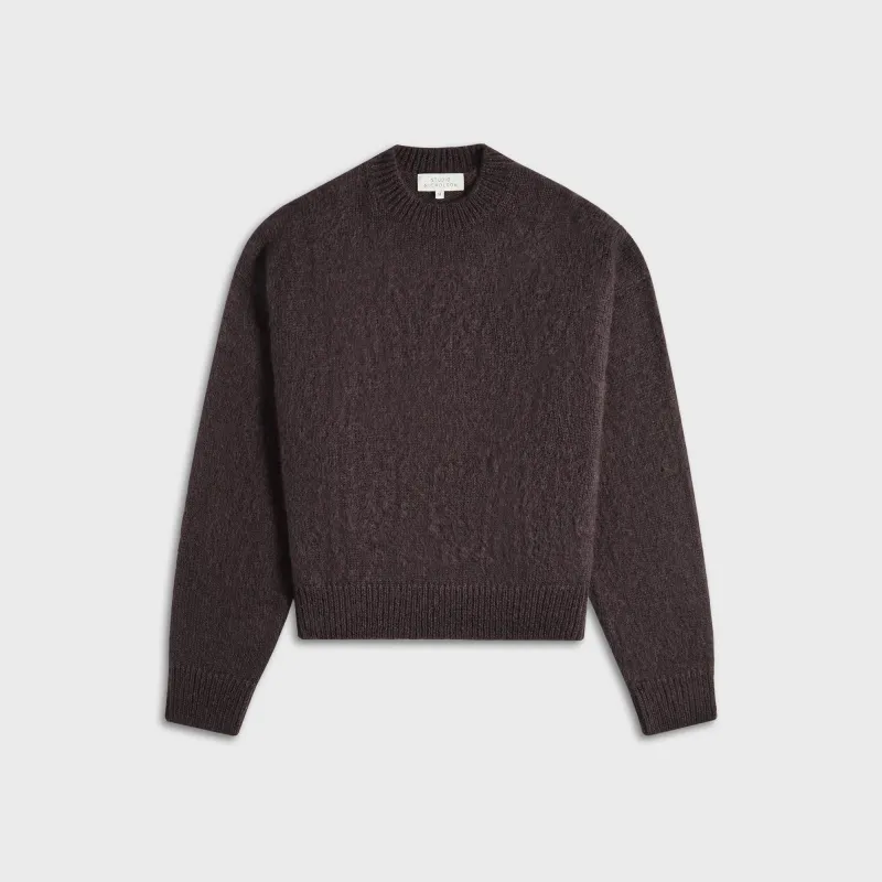 Studio Nicholson Knitwear Crewneck - Espresso made by Studio Nicholson