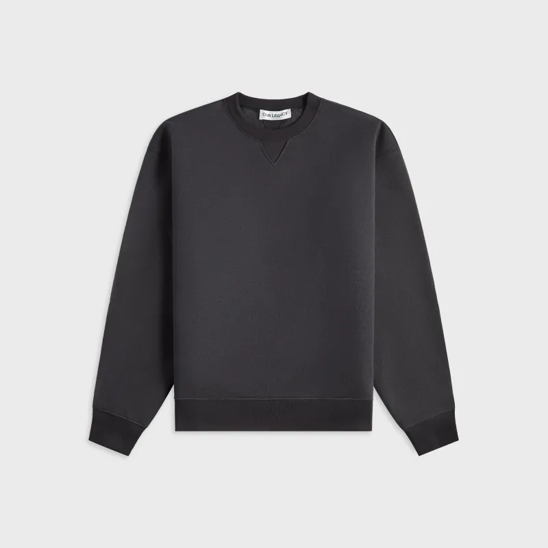 Our Legacy Perfect Sweatshirt - Black Bear Wooly Fleece sold by Kith