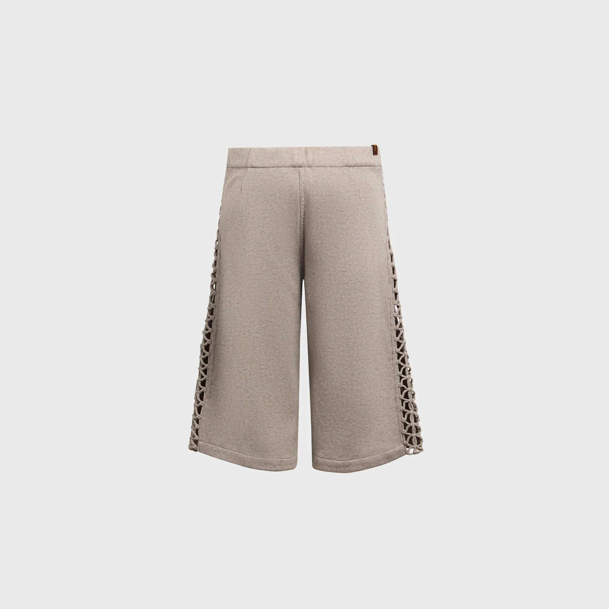Isa Boulder Relaxed Macrame Pants - Light Grey sold by Kith product image thumbnail 2