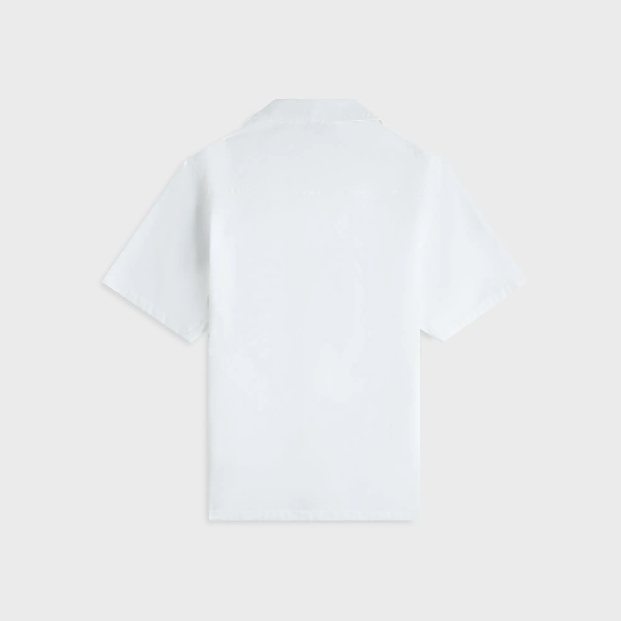 Casablanca Embroidered Monogram Short Sleeve Cuban Collar Shirt - White sold by Kith product image thumbnail 2