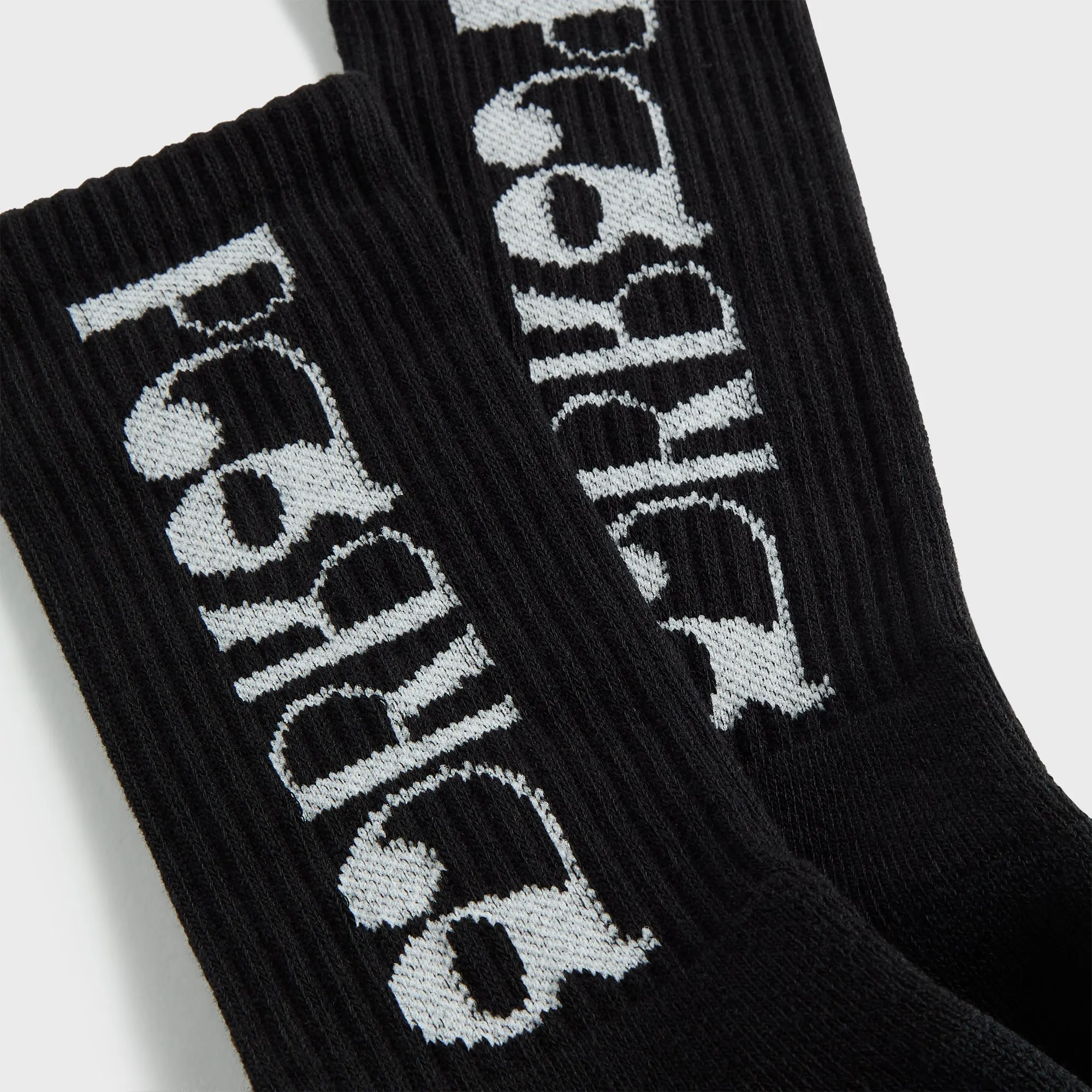 by Parra Tokyo Logo Crew Socks - Black sold by Kith product image thumbnail 3