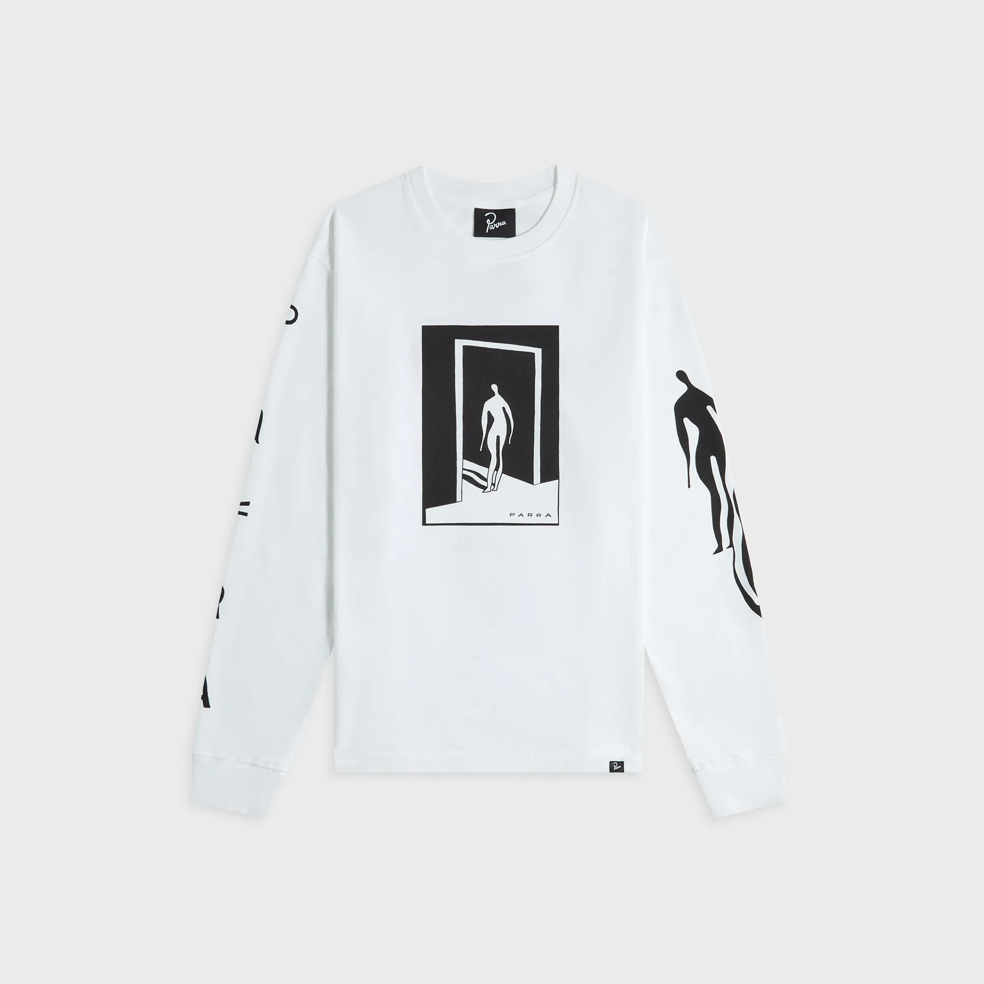 by Parra The Hotel Long Sleeve Tee - White sold by Kith