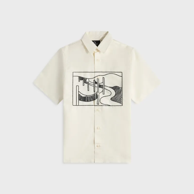 by Parra The Dunes Short Sleeve Shirt - Off White sold by Kith