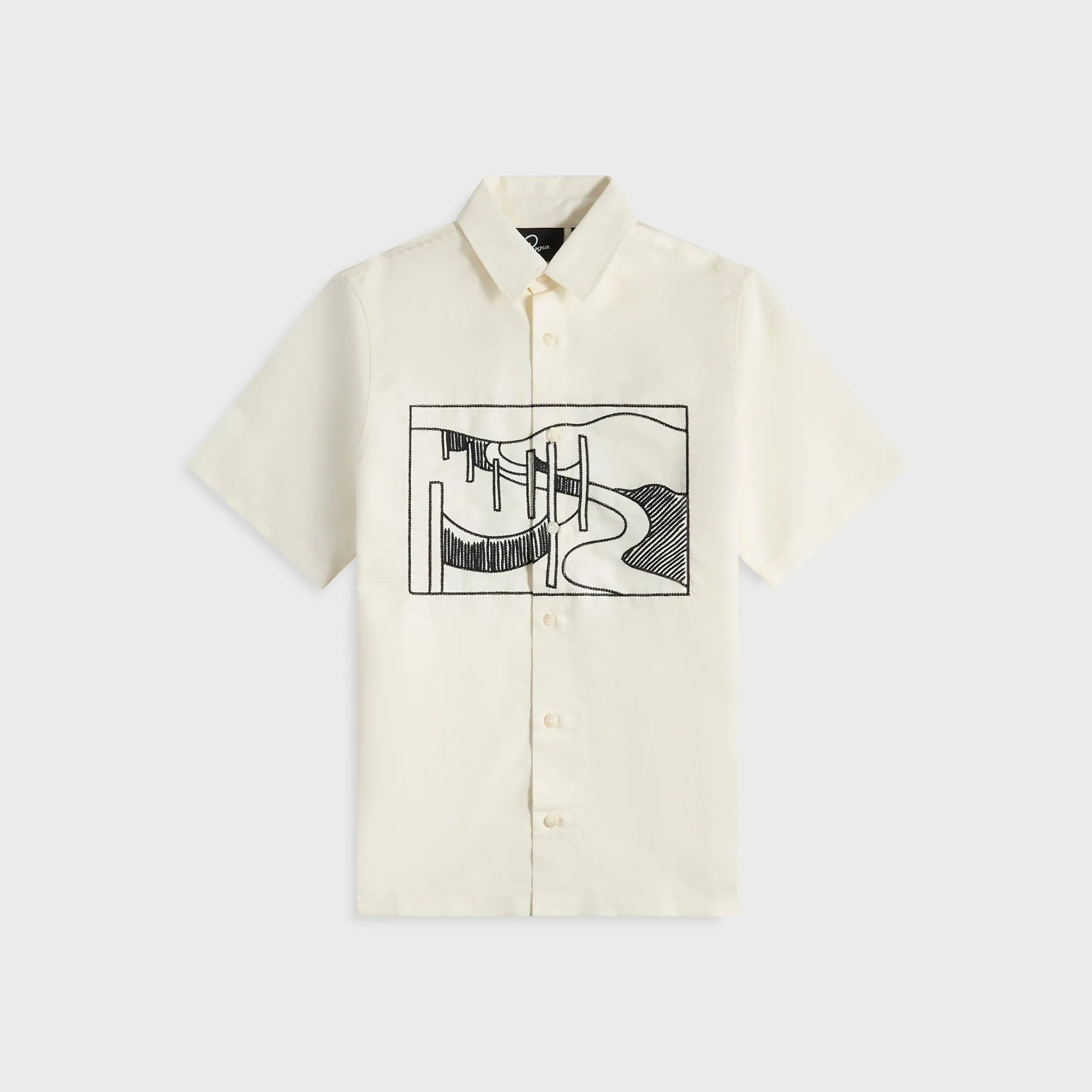 by Parra The Dunes Short Sleeve Shirt - Off White sold by Kith