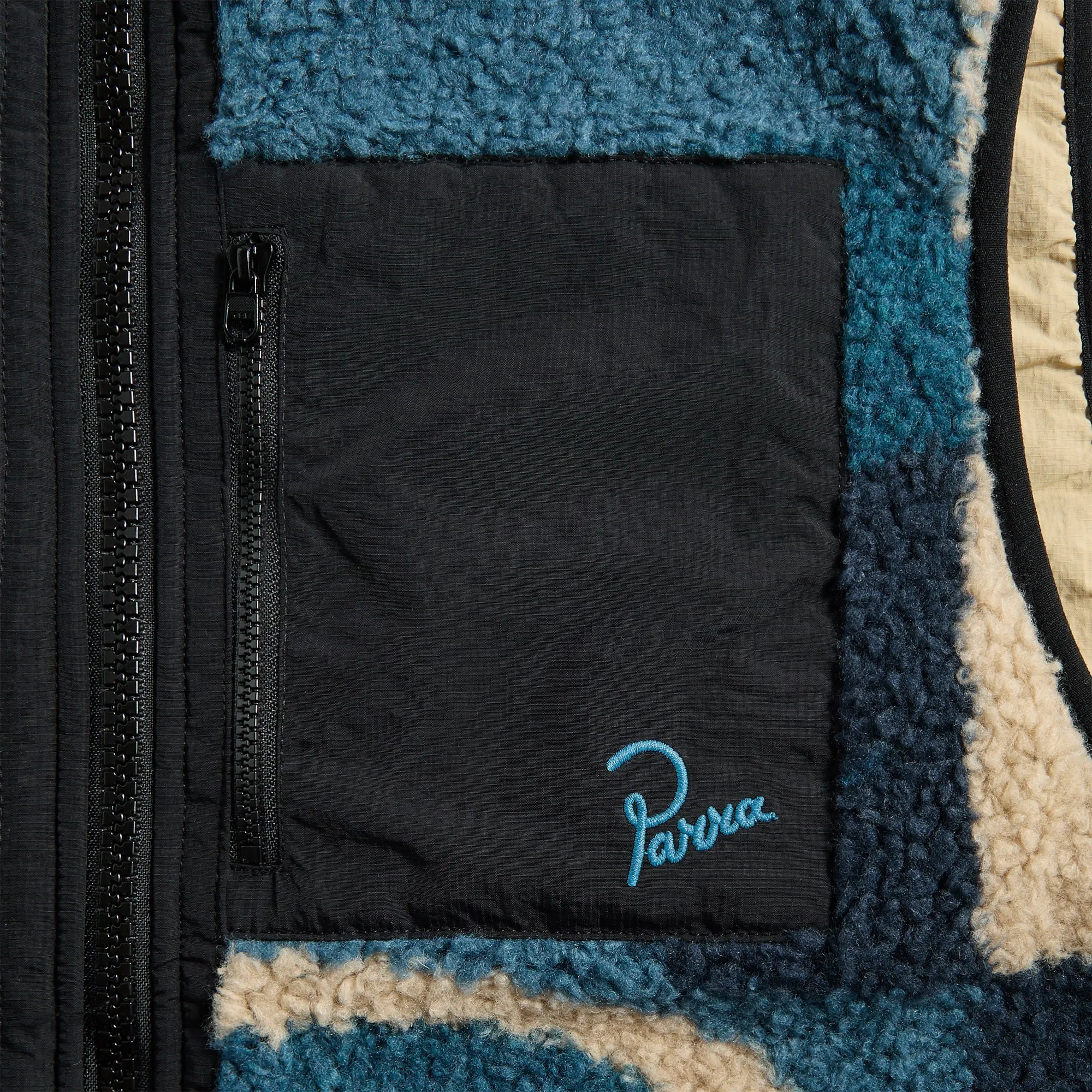 by Parra Infinite Bird Reversible Vest - Navy Blue sold by Kith product image thumbnail 5