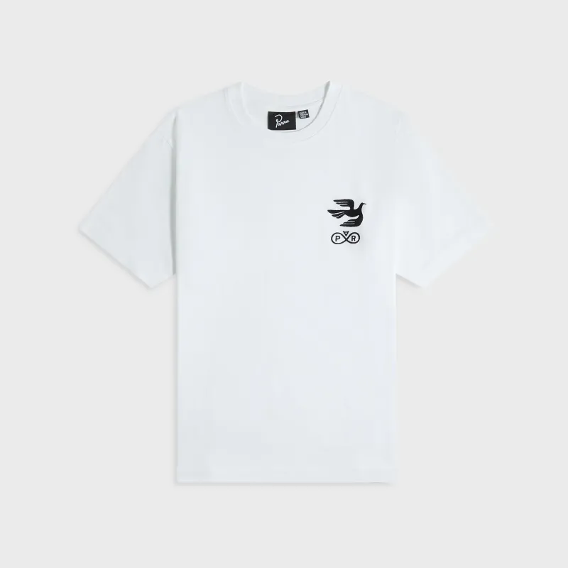 by Parra Infinite Bird Logo Tee - White sold by Kith