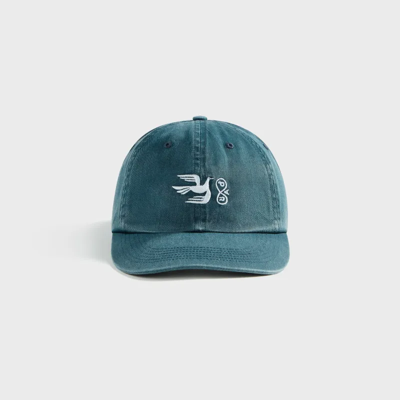 by Parra Infinite 6 Panel Cap - Mallard Green sold by Kith