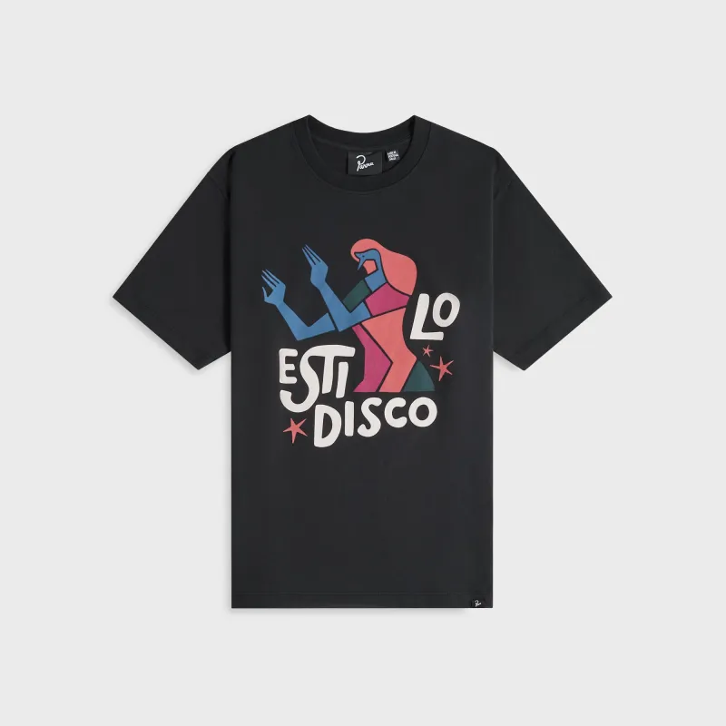 by Parra Estilo Disco Tee - Black sold by Kith
