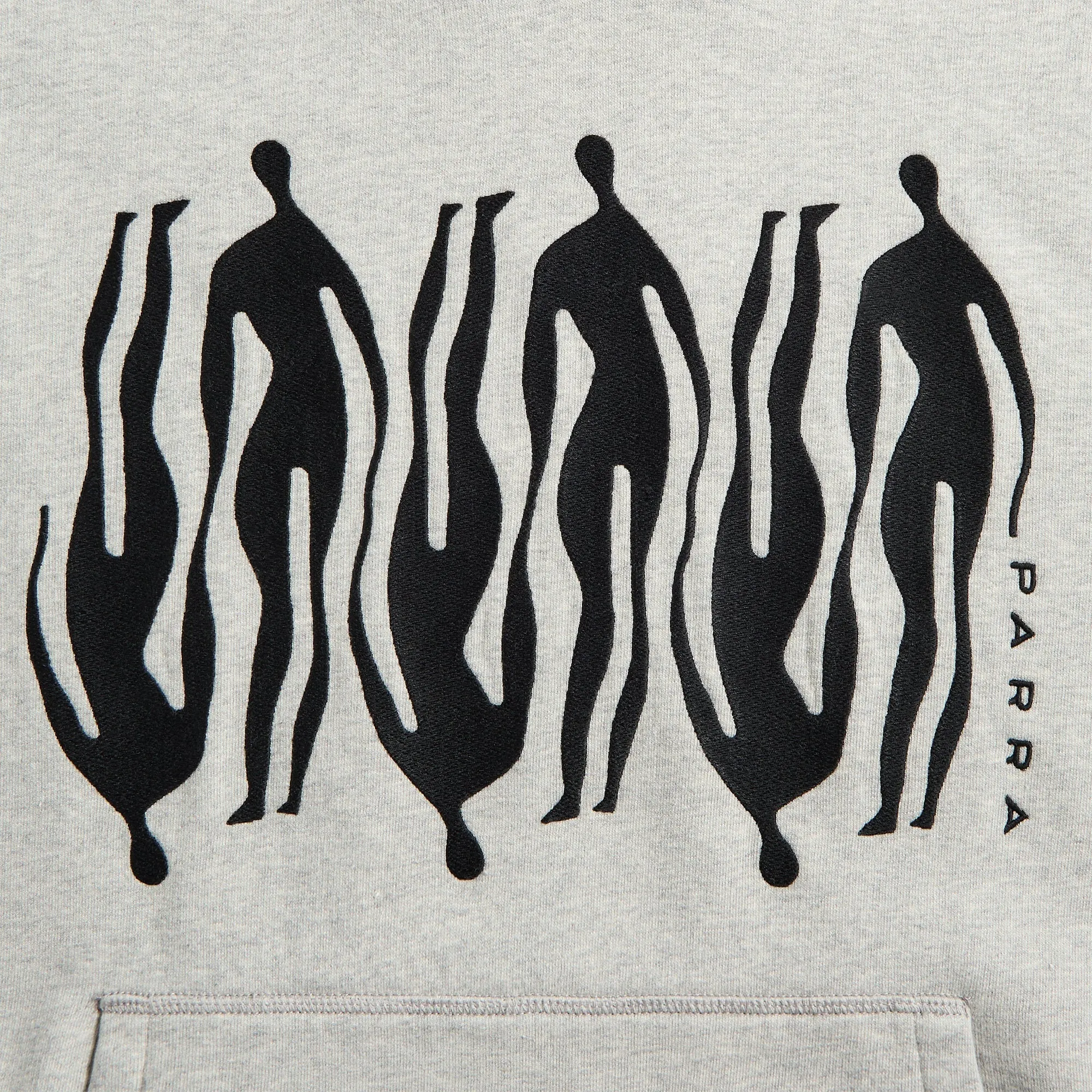 by Parra Connected Guy Hooded Sweatshirt - Heather Grey sold by Kith product image thumbnail 3